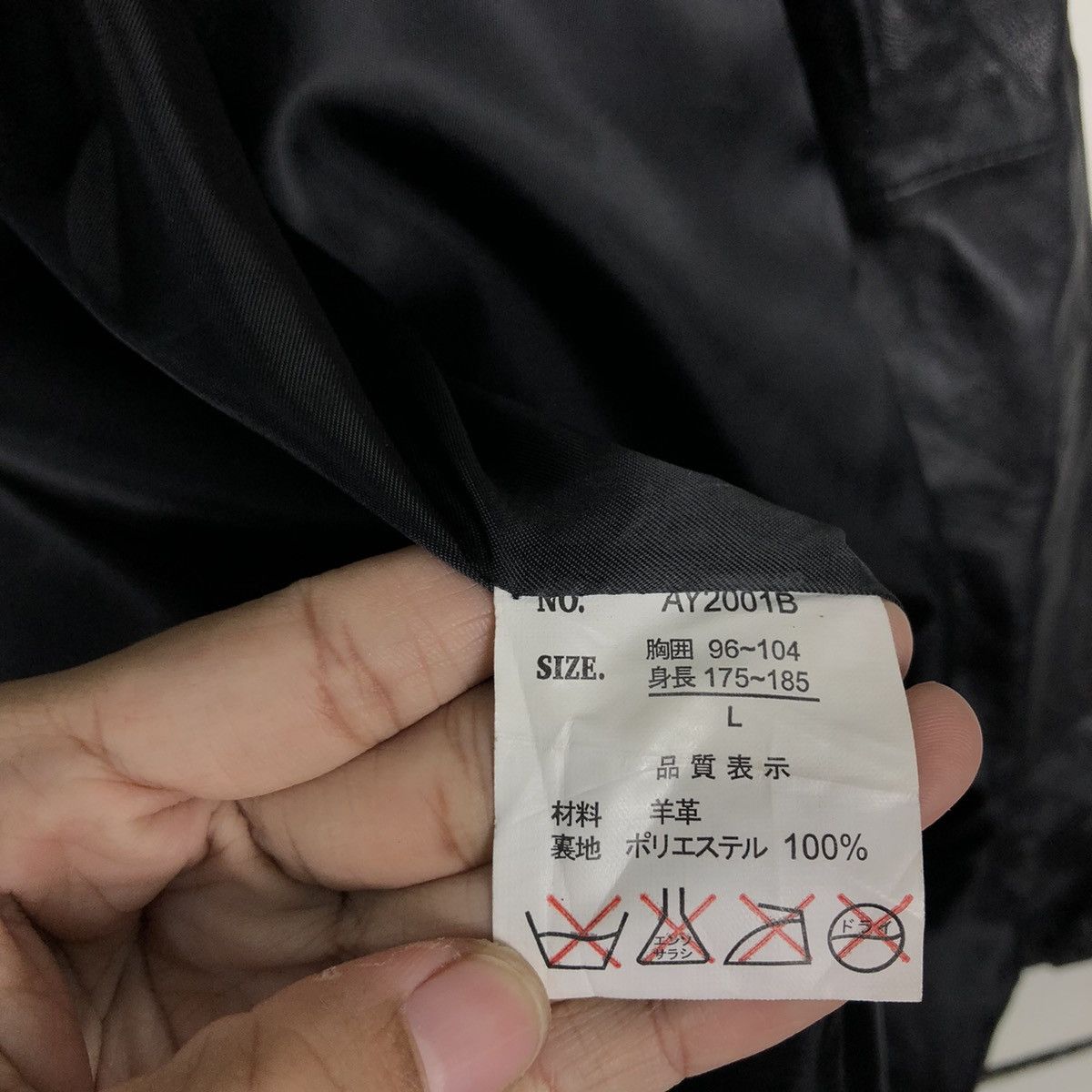 Japanese Brand 🔥90’s Vintage Biker Genuine Leather Jacket Gainer Japan Size US L / EU 52-54 / 3 - 15 Thumbnail