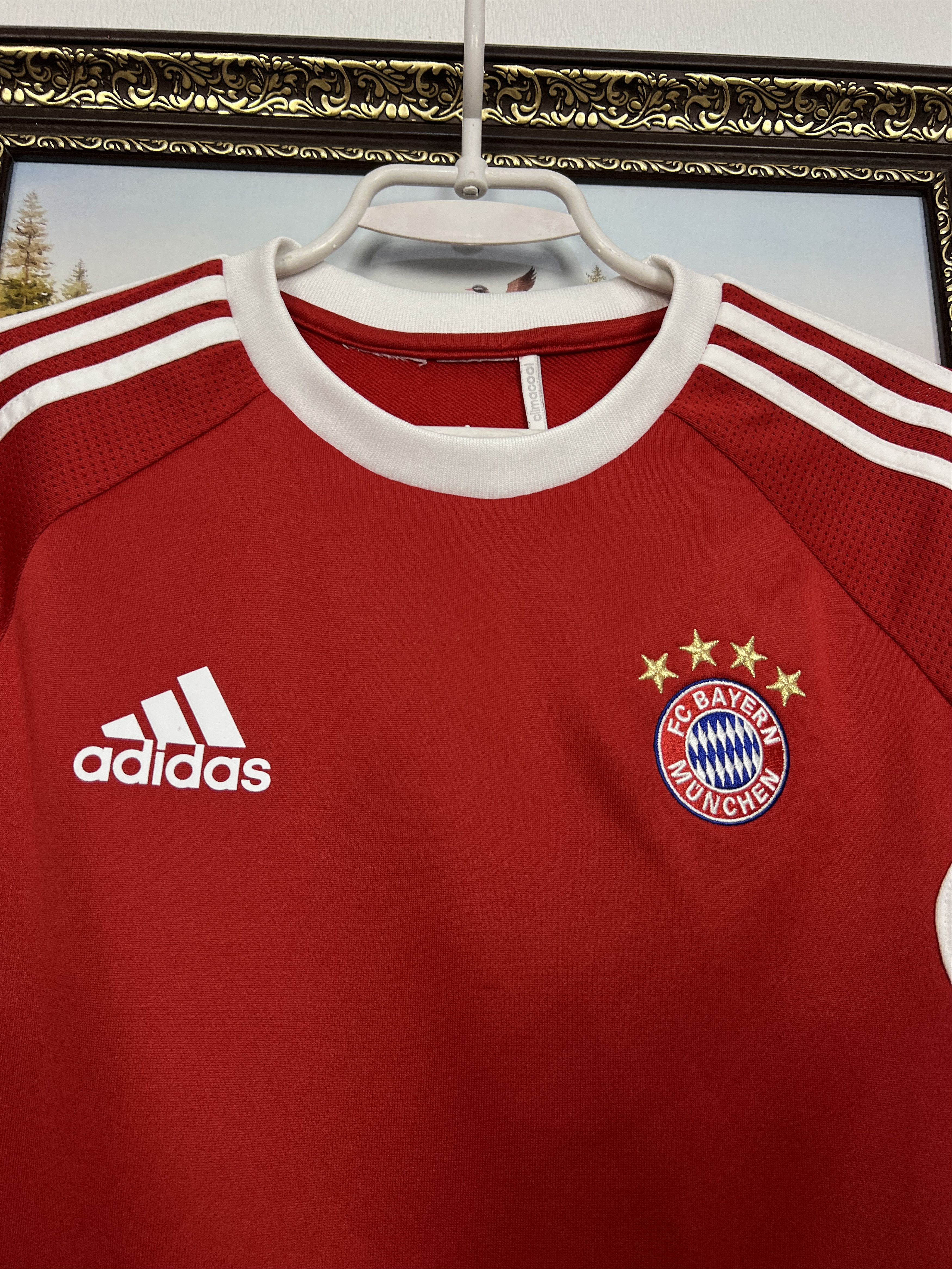 Adidas Bayern Munich Football Sweatshirt Soccer Track Top Jacket Size US S / EU 44-46 / 1 - 3 Thumbnail