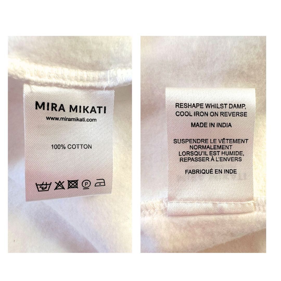 Mira Mikati MIRA MIKATI Sydney Embroidered Sweatshirt, Size 38 EU, New w Size S / US 4 / IT 40 - 5 Thumbnail