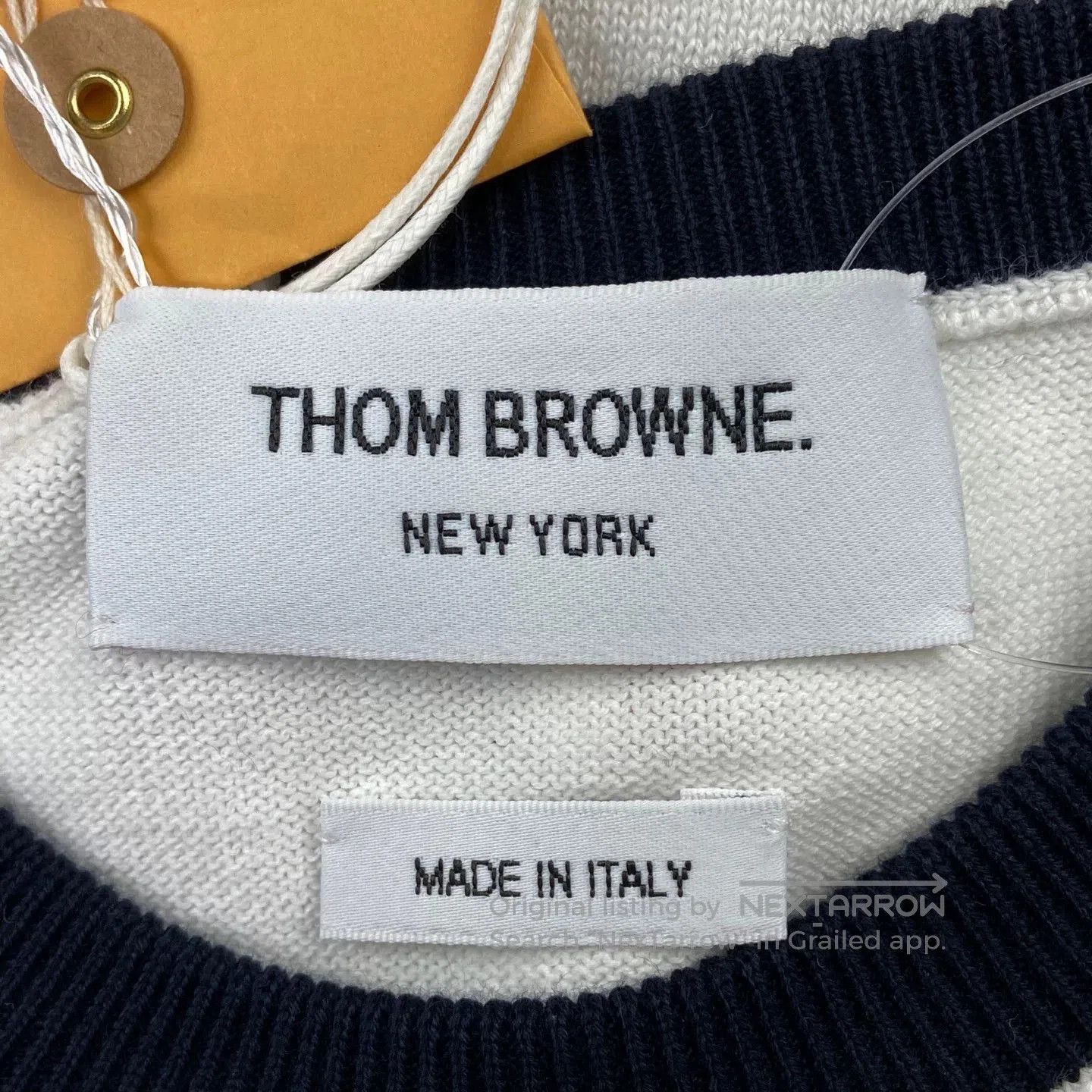 Thom Browne thom browne white sea world knit top. Size US S / EU 44-46 / 1 - 5 Thumbnail