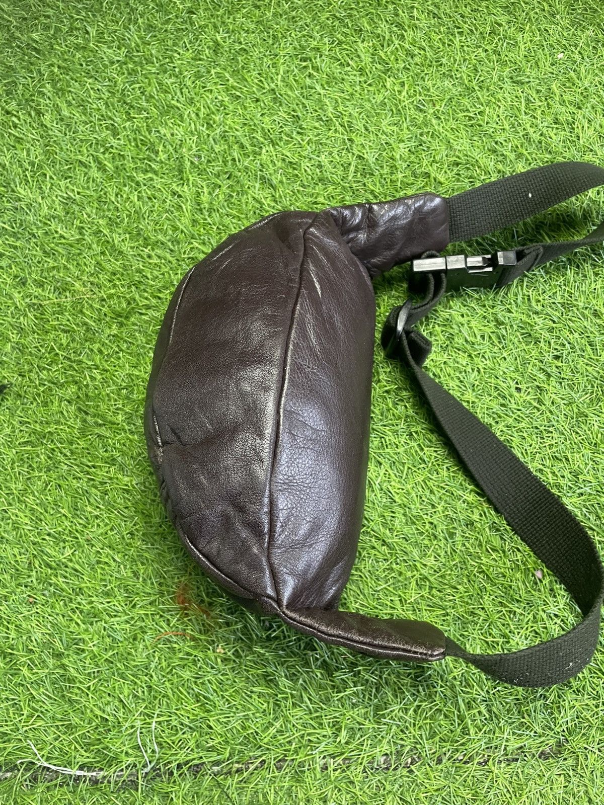 Vintage Authentic JAPAN waist bag leather Size ONE SIZE - 3 Thumbnail