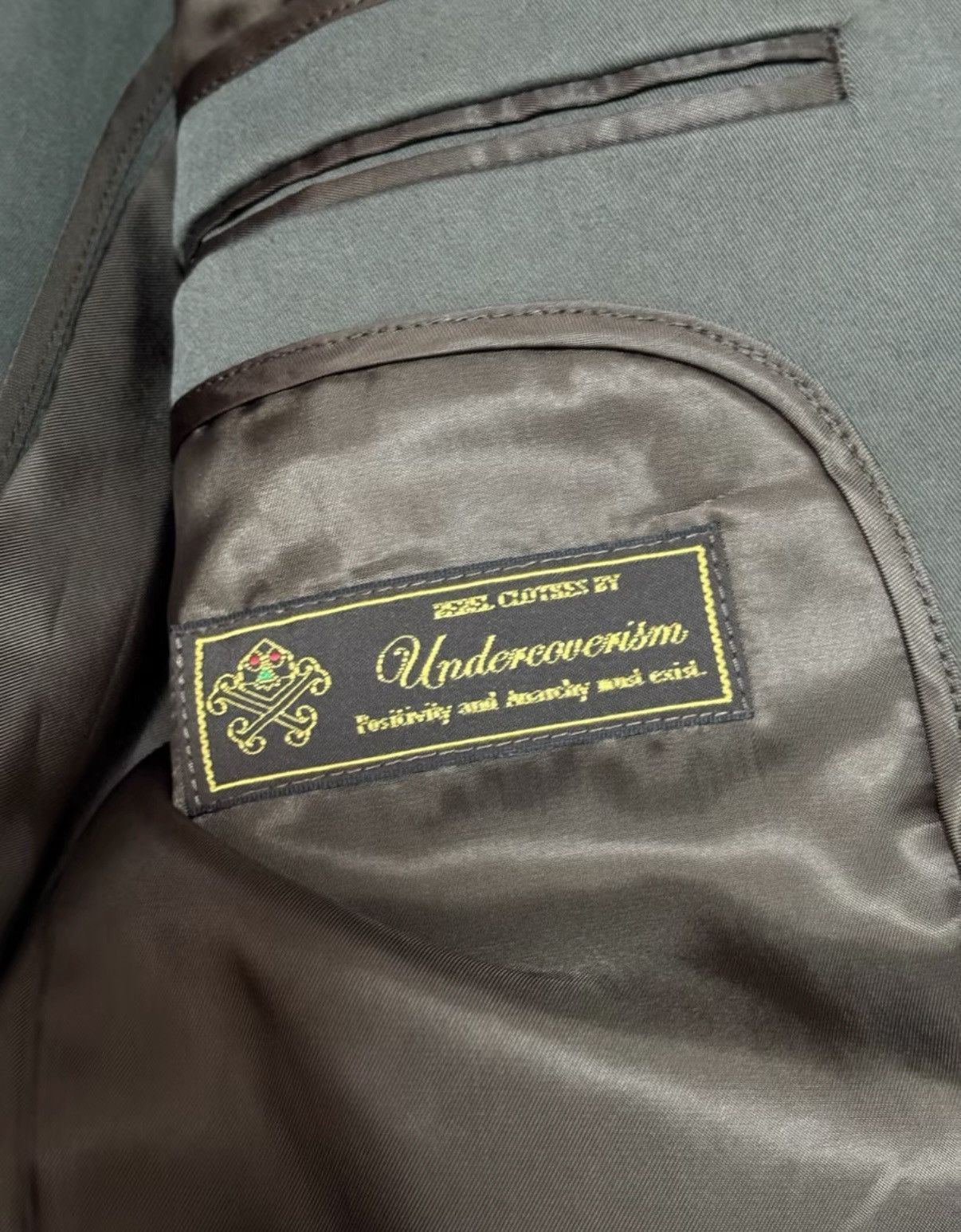 Undercover Undercover UC 09ss PiL Embroidery Suit Jacket Archive Size 40L - 4 Thumbnail