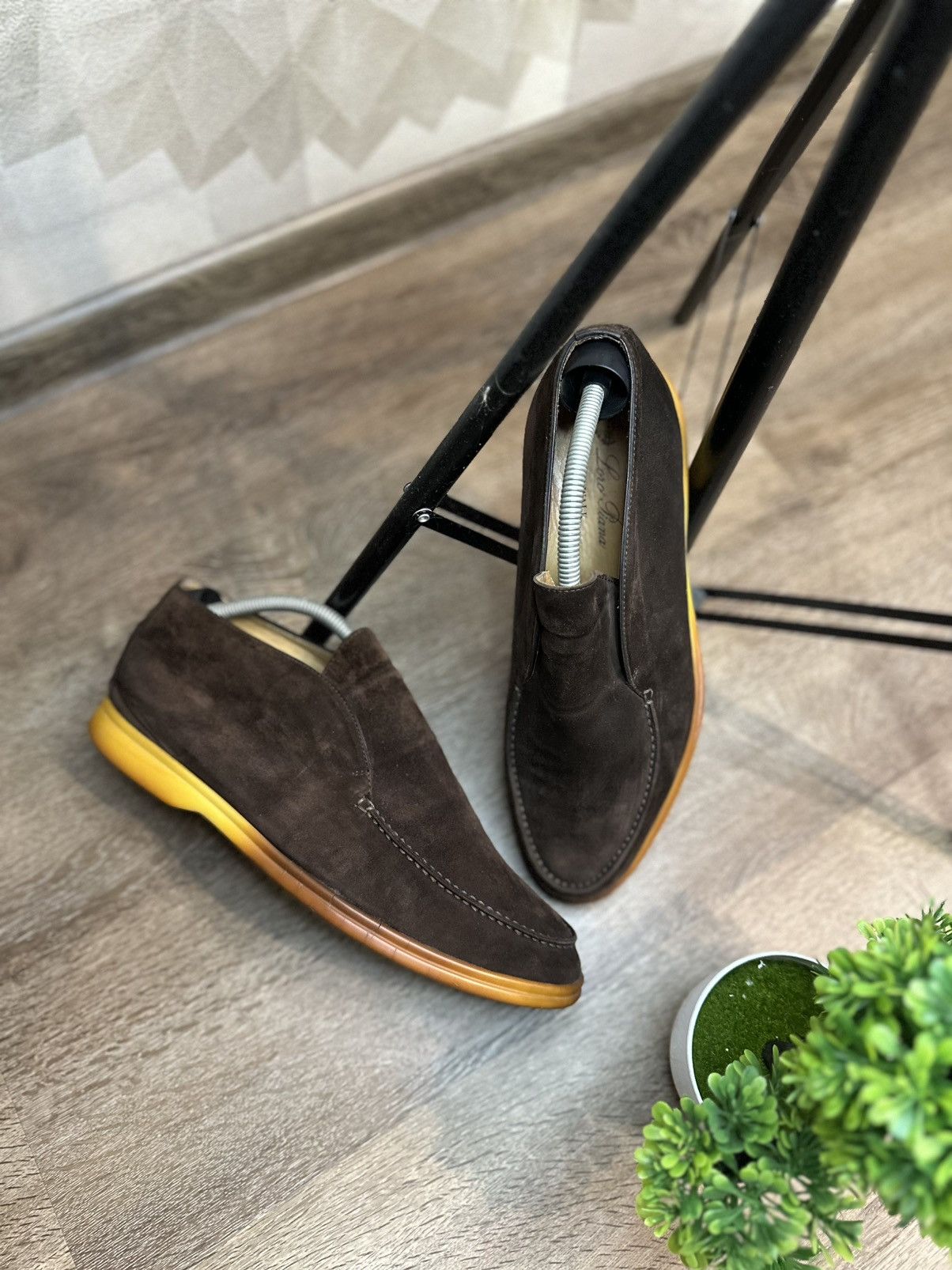 Loro Piana Loro Piana Open Walk Brown Suede Size US 10 / EU 43 - 2 Thumbnail