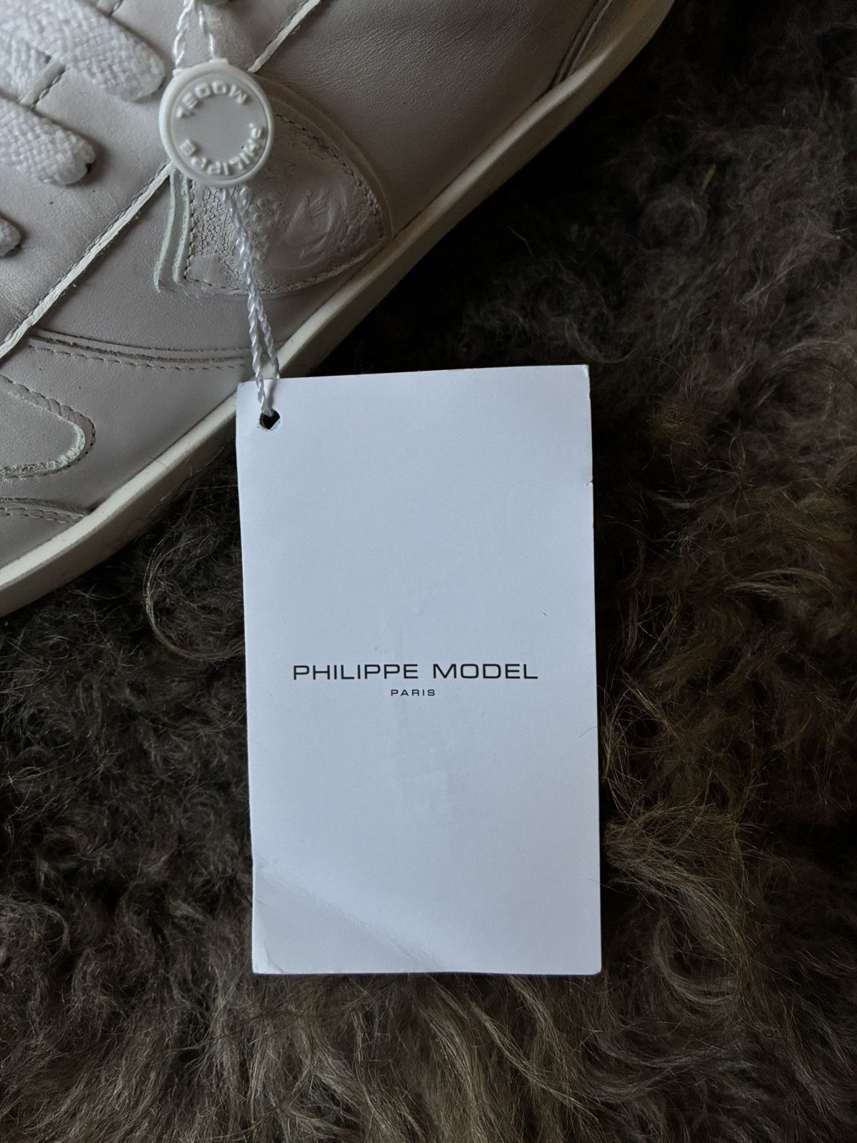 Philippe Model Philippe Model SS24 Nice Low-Top Leather Sneaker Size US 12 / EU 45 - 5 Thumbnail