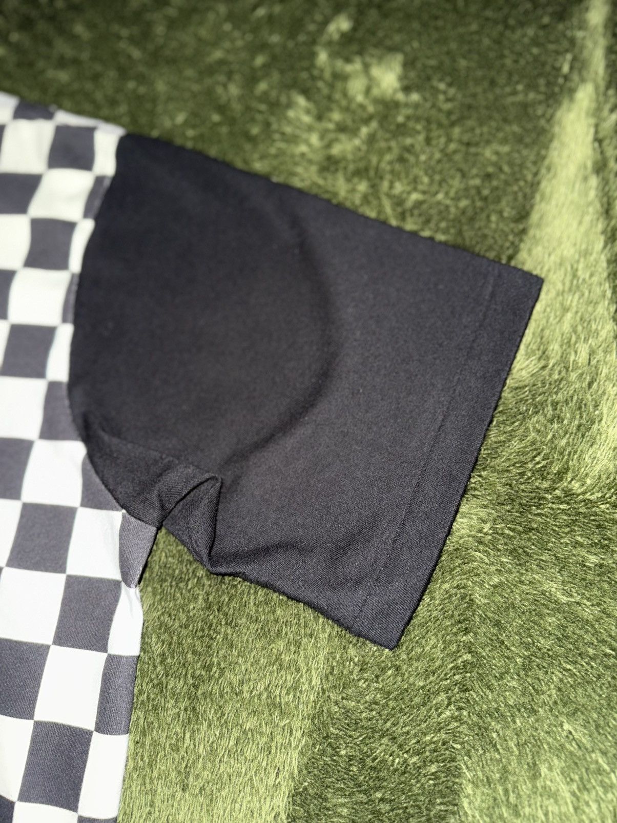 Japanese Brand [L] Locals Only Single-Stitch Checkerboard Pocket T-Shirt Size US L / EU 52-54 / 3 - 10 Thumbnail