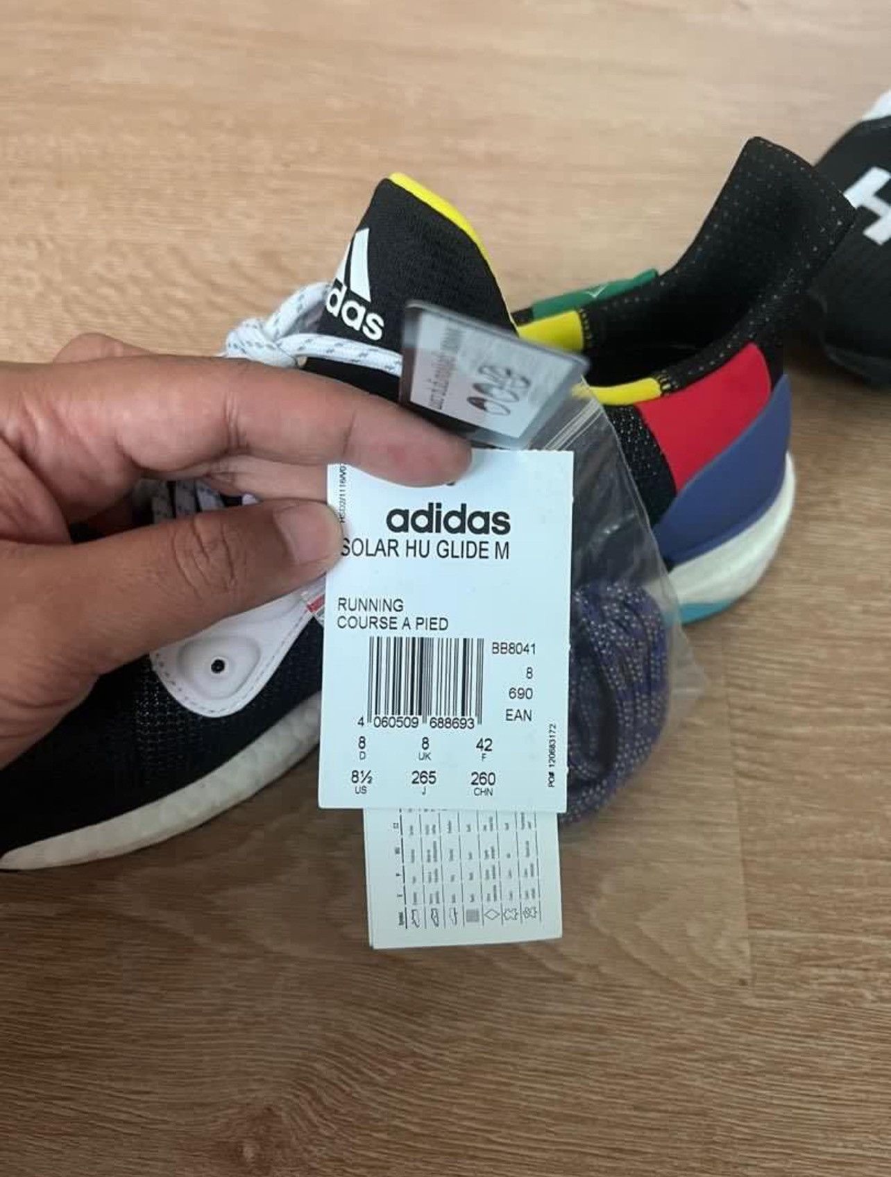 Adidas Solar Hu Glide x Pharrell Williams Size US 8.5 / EU 41-42 - 2 Thumbnail