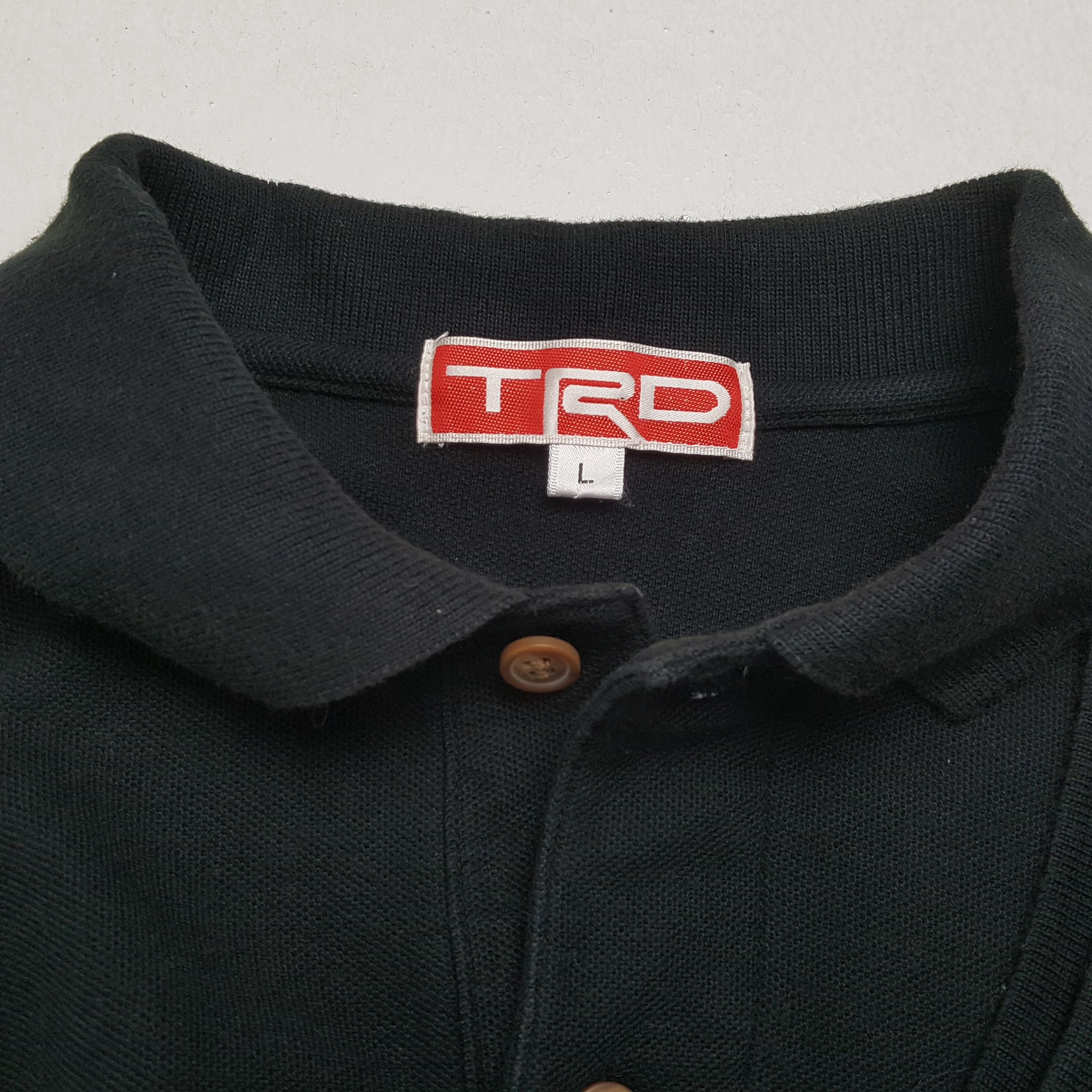 Japanese Brand × Vintage TRD TOYOTA MOTOR SPORT Racing Custom Art Polos Size US L / EU 52-54 / 3 - 8 Thumbnail