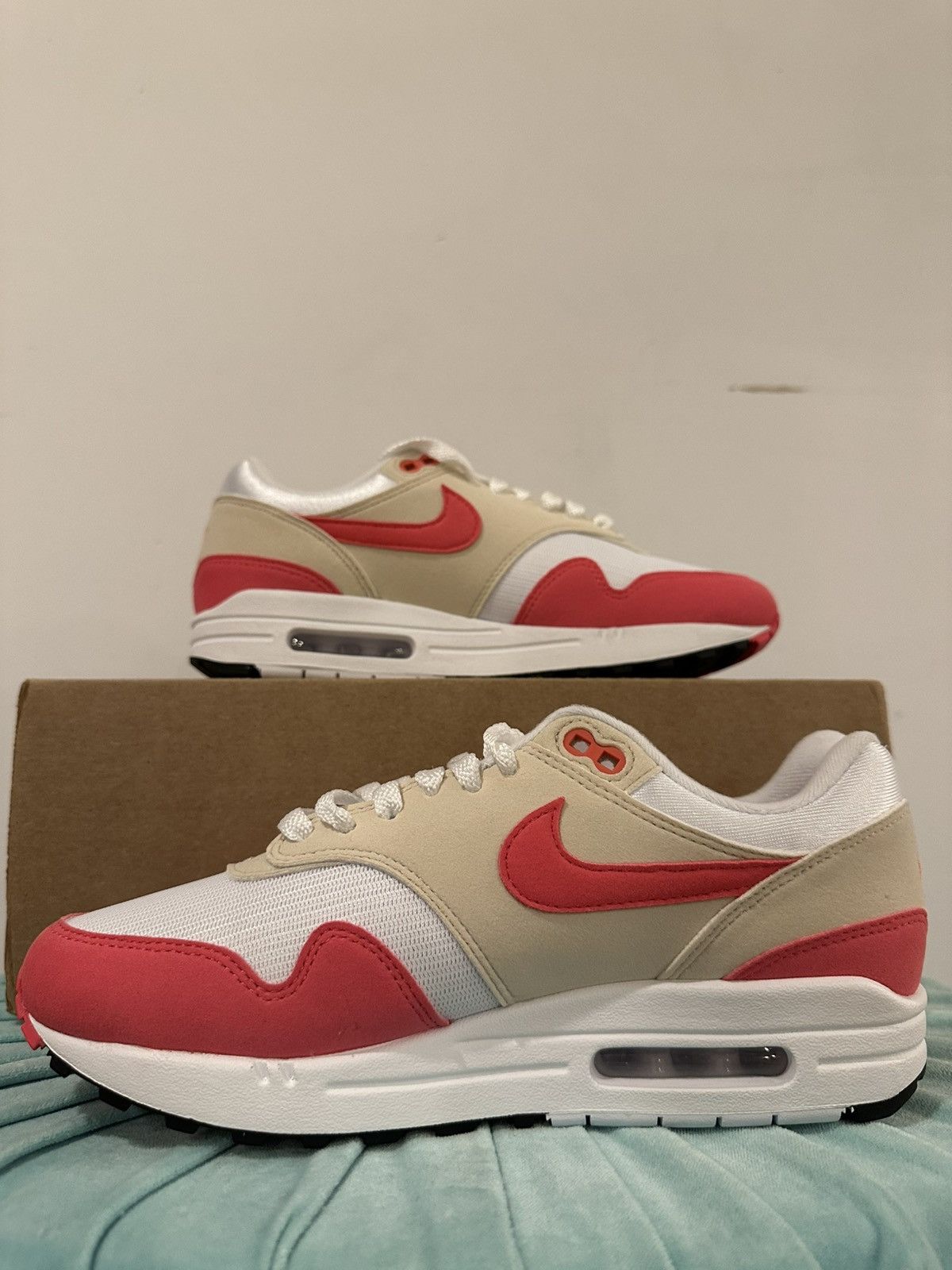Nike Size 9 - Nike Air Max 1 Aster Pink W Size US 9 / IT 39 - 2 Thumbnail