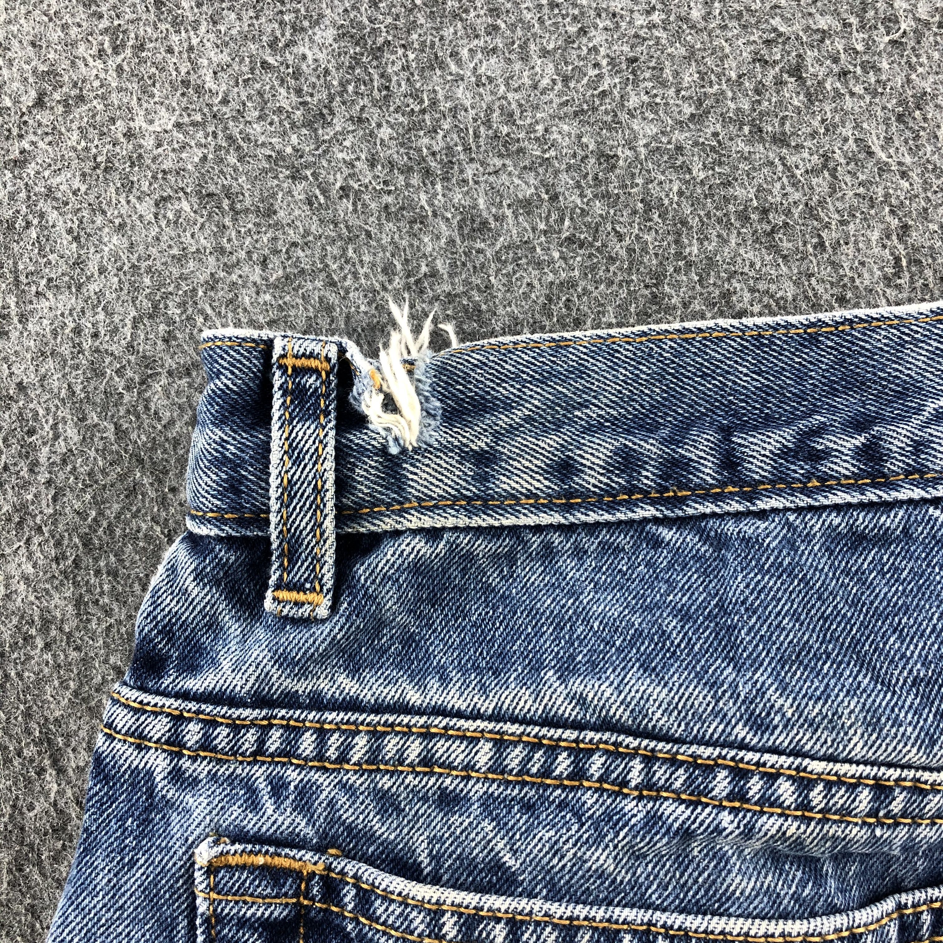 Levi's Vintage 90s Blue Wash Levis Orange Tab Jeans-J1221 Size US 30 / EU 46 - 8 Thumbnail
