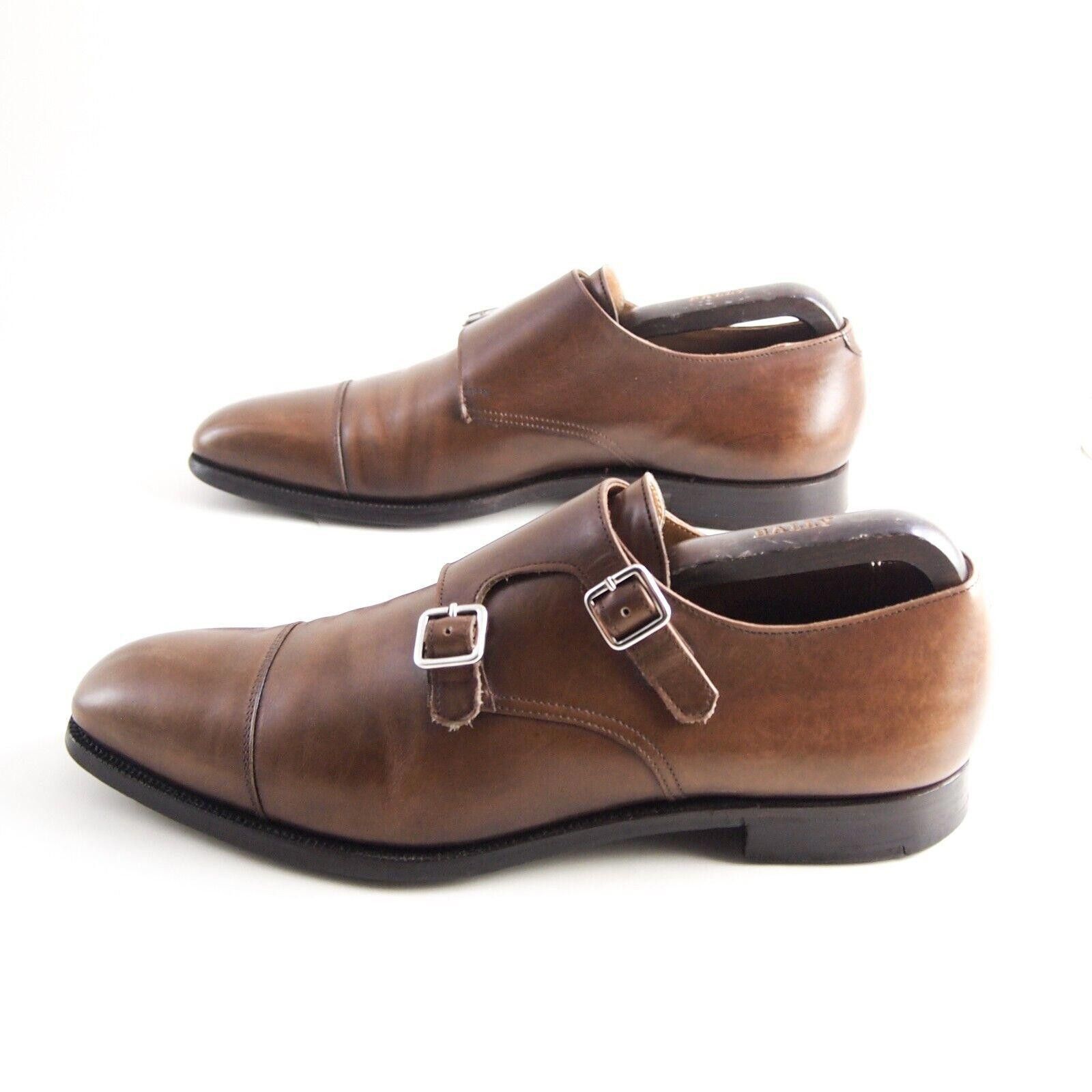 Crockett & Jones Crockett Jones Lowndes Double Monks Brown US 8.5 E EU 41.5 Size US 8.5 / EU 41-42 - 2 Thumbnail