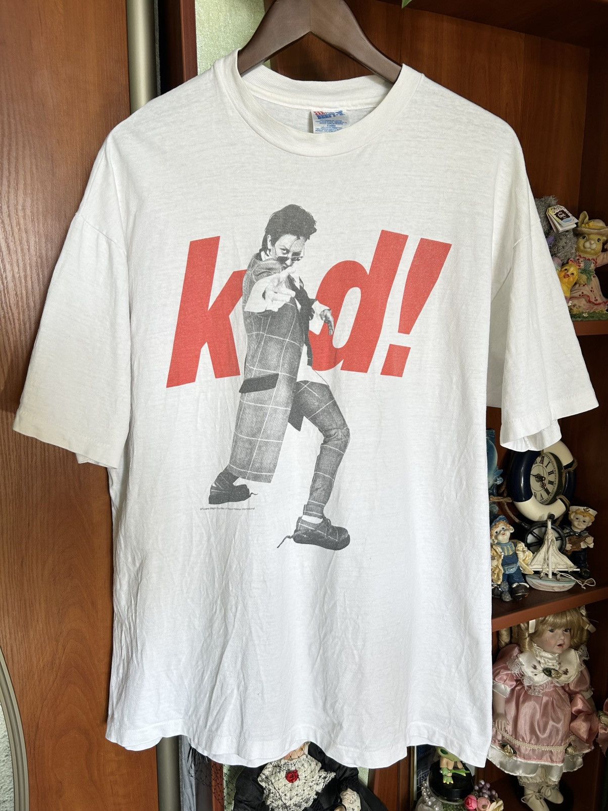 Band Tees Vintage KD Lang Vogue Homme 90's Single Stitch Graphic Tee Size US XL / EU 56 / 4 - 1 Thumbnail