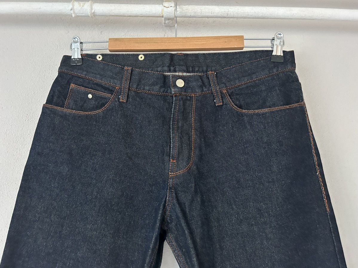 Valentino Valentino Raw Hem Dark Denim Jeans Size US 34 / EU 50 - 2 Thumbnail