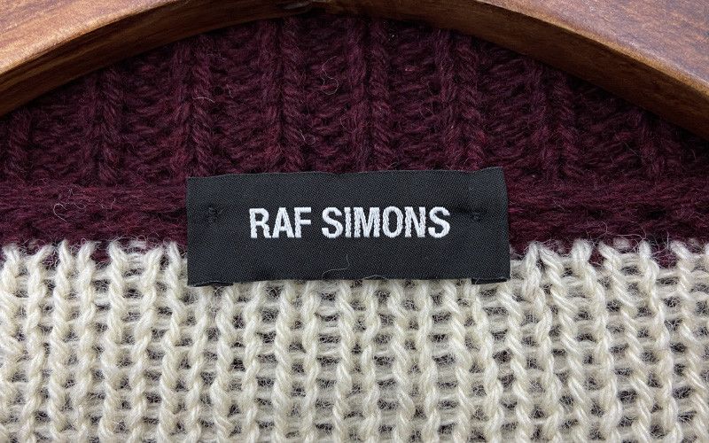 Raf Simons RAF SIMONS 16F/W Big Fit Geometry Knitwear Size US XXL / EU 58 / 5 - 8 Thumbnail