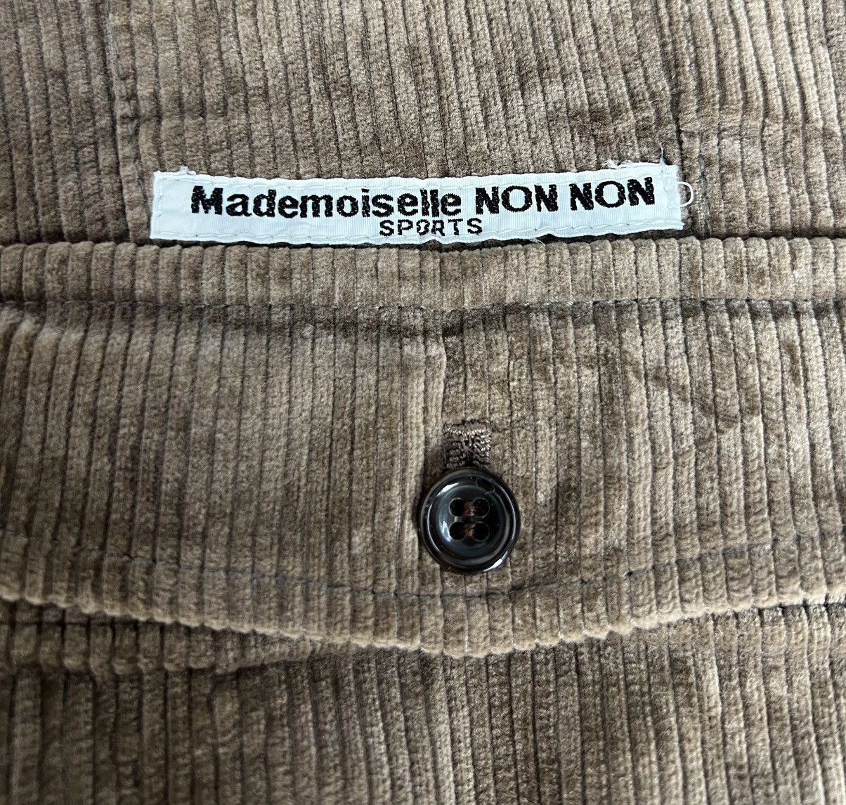 Mademoiselle Non Non Vintage Mademoiselle Non Non Sports Corduroy Jacket Size M / US 6-8 / IT 42-44 - 7 Thumbnail