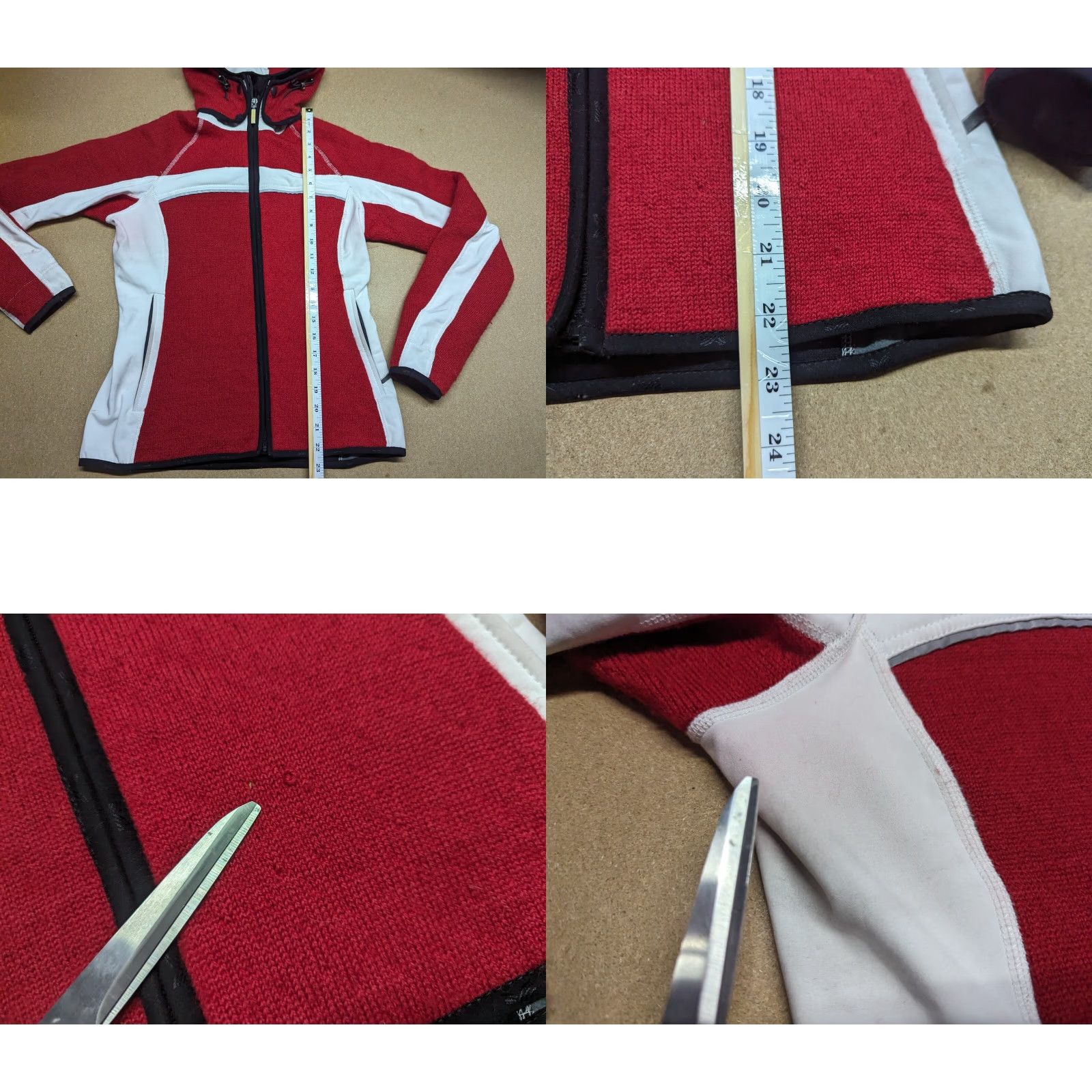 Dale Of Norway Dale Of Norway Windstopper Wool Jacket Womens Small Hooded Full Zip Weatherproof Jacket Size S / US 4 / IT 40 - 8 Thumbnail