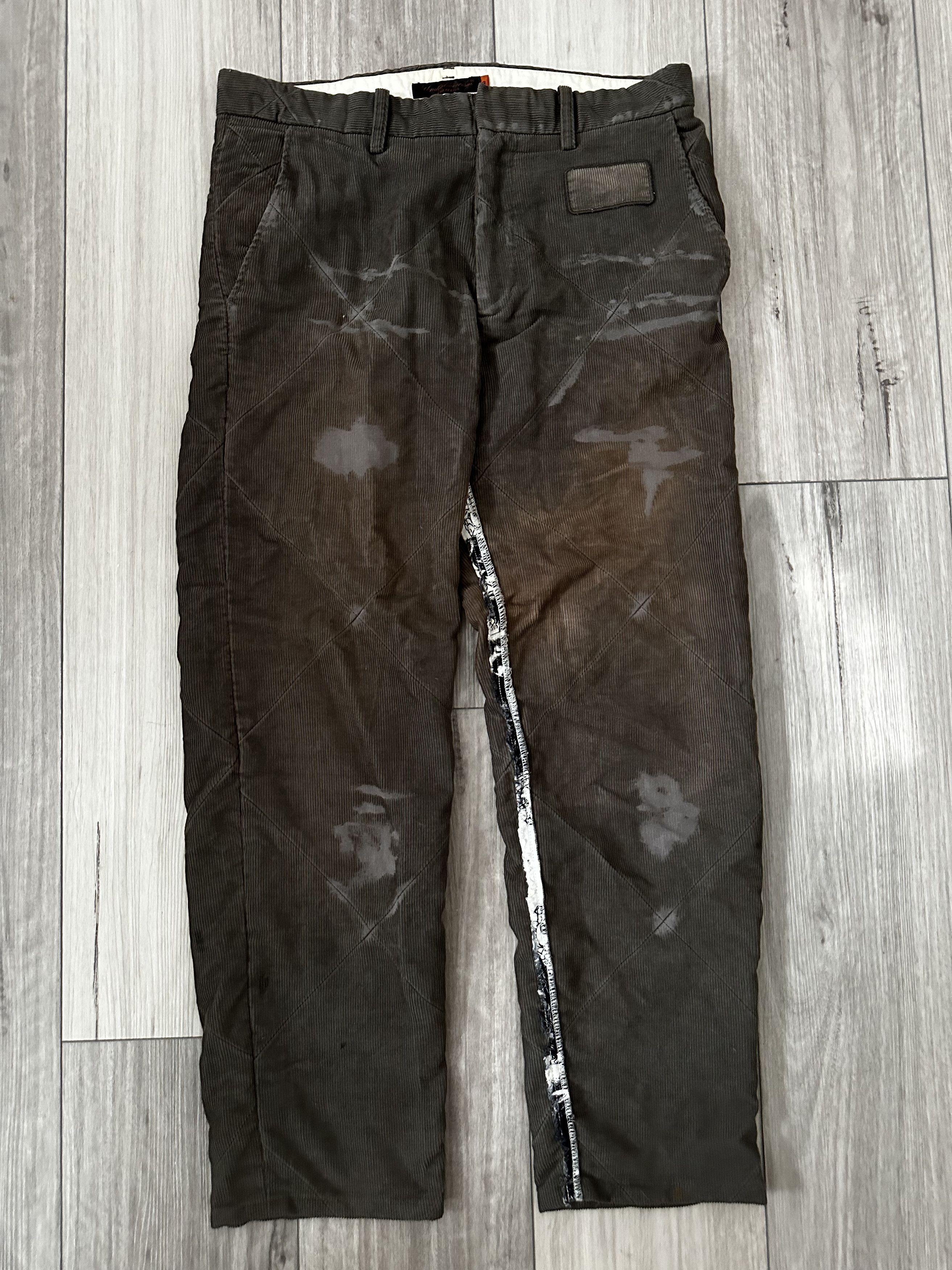 Undercover Undercover SS 2005 Distressed Corduroy Pants Size US 32 / EU 48 - 2 Thumbnail