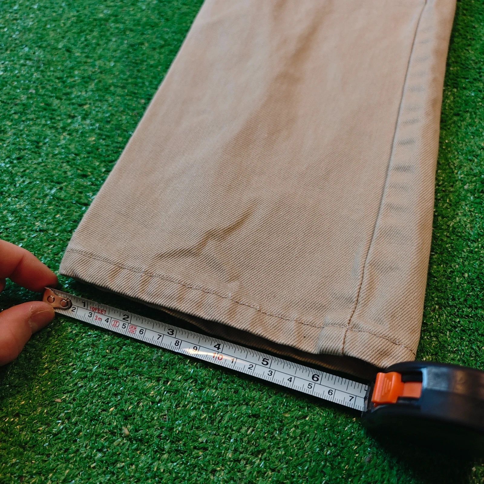 Levi's Vintage Clothing Vinatge Levi's 615 Jeans Mens 34x34 Beige straight 90s Size US 34 / EU 50 - 10 Thumbnail
