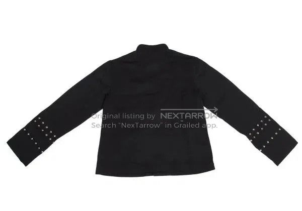 Comme des Garcons Comme Des Garcons Black retro rivet Chinese cheongsam top Size S / US 4 / IT 40 - 3 Thumbnail