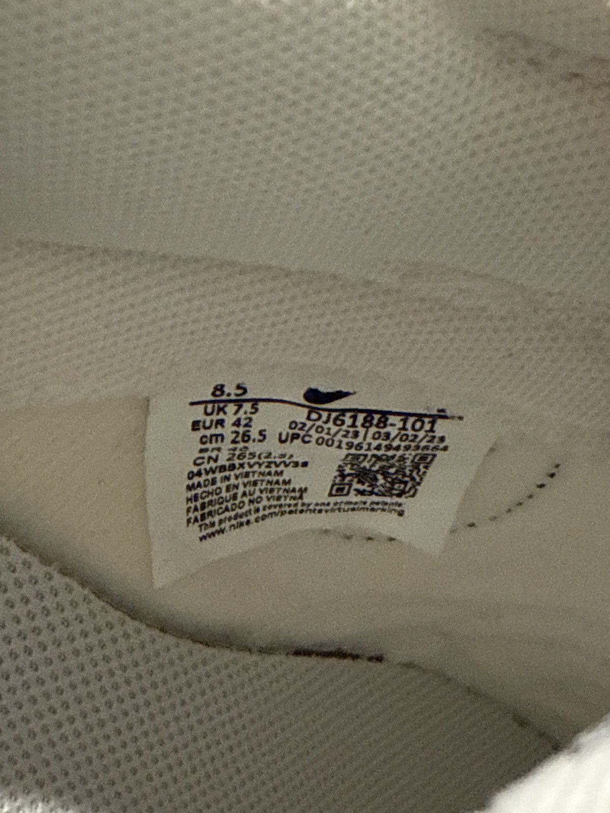 Nike Nike Dunk Low Reverse Panda Size US 8.5 / EU 41-42 - 6 Thumbnail