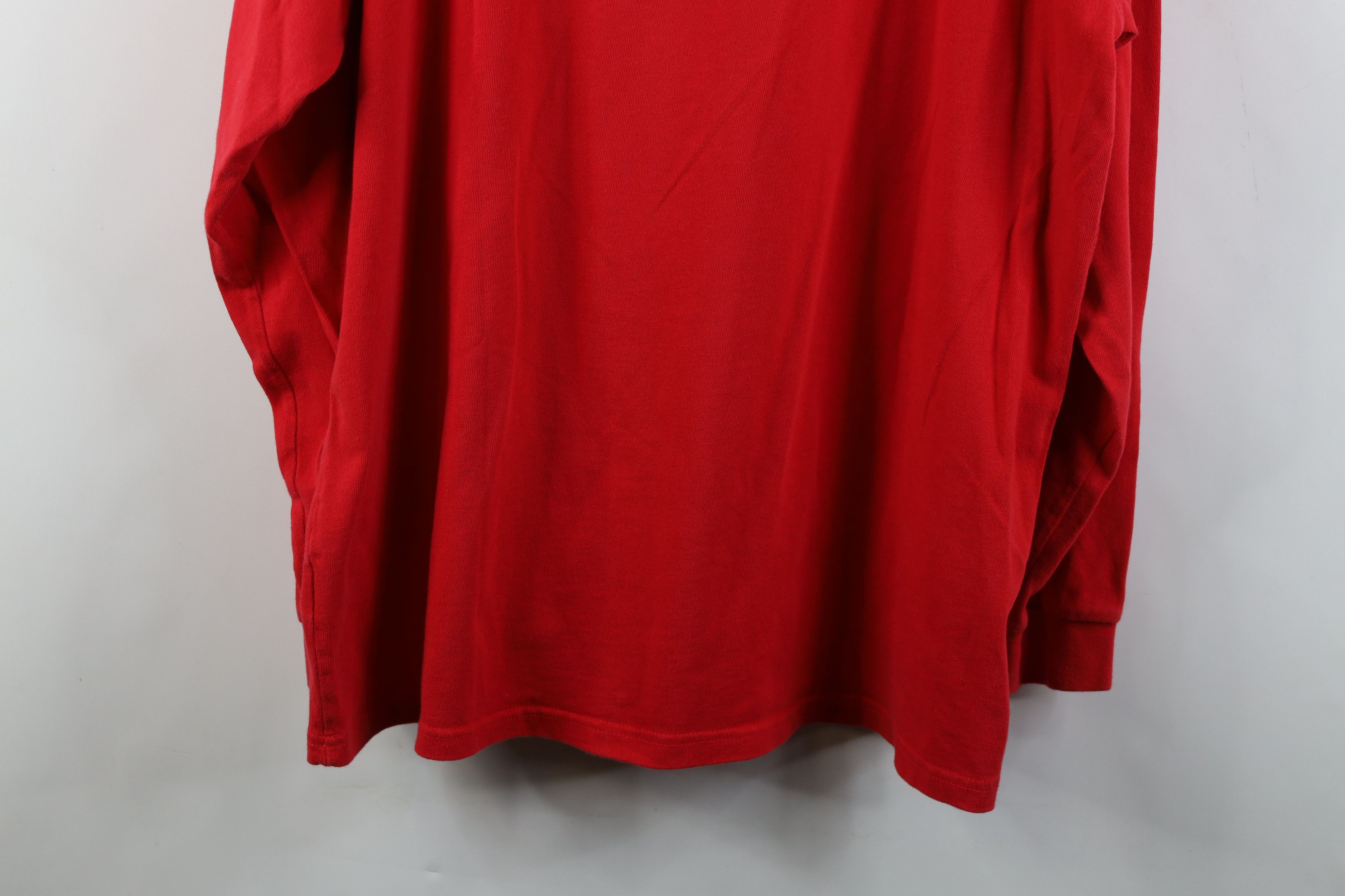 Nike Vintage Nike Swoosh Ohio State University Mock Neck T-Shirt Size US XL / EU 56 / 4 - 13 Thumbnail