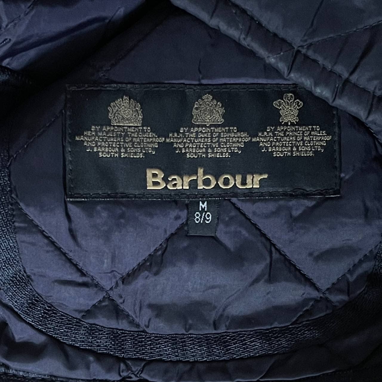 Barbour × Vintage Quilted Bomber Jacket Barbour Size YМ Size S / US 4 / IT 40 - 5 Thumbnail