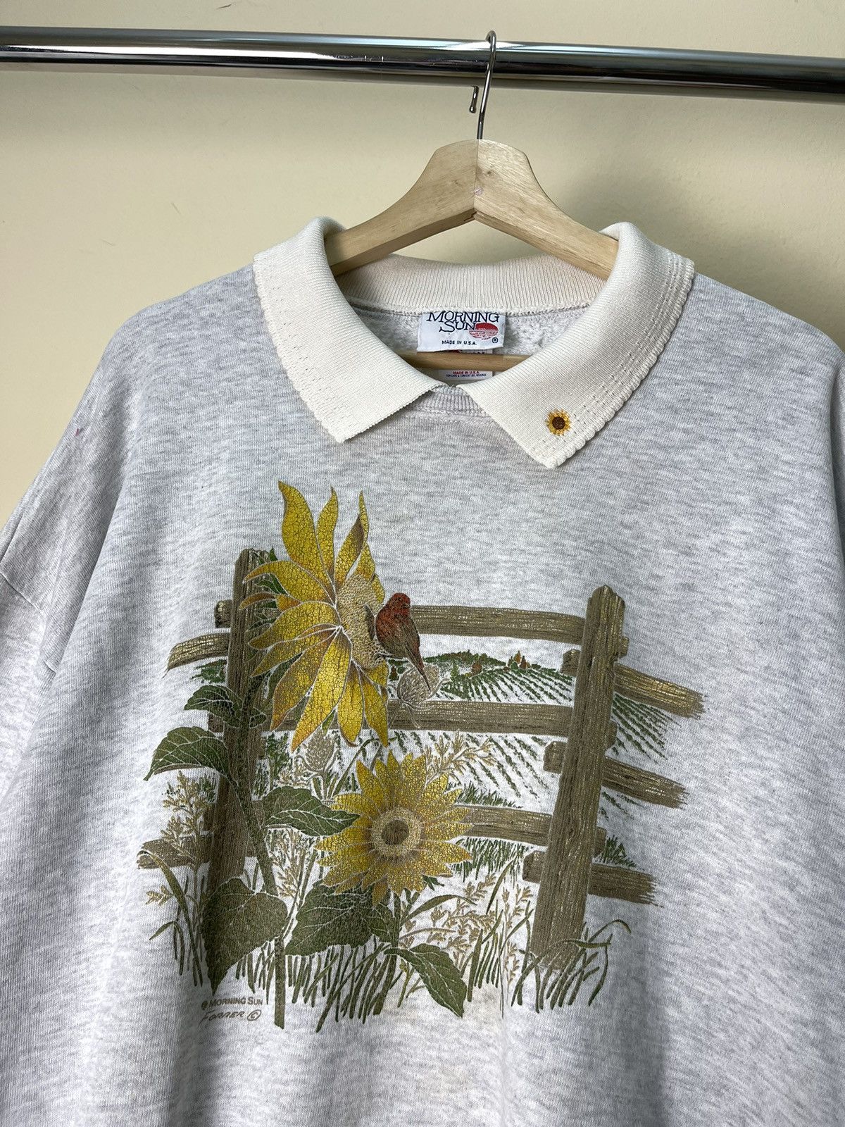 Vintage Vintage 90s Granny Sweater Weather Made in USA Size US XL / EU 56 / 4 - 2 Thumbnail