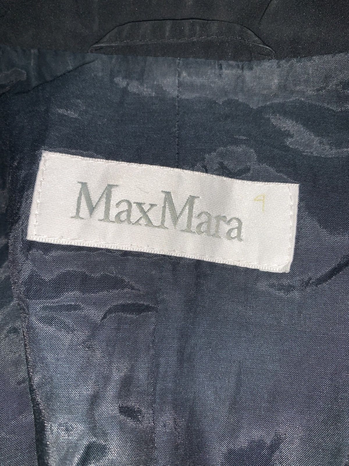 Max Mara Max Mara Leather Jacket Size L / US 10 / IT 46 - 4 Thumbnail