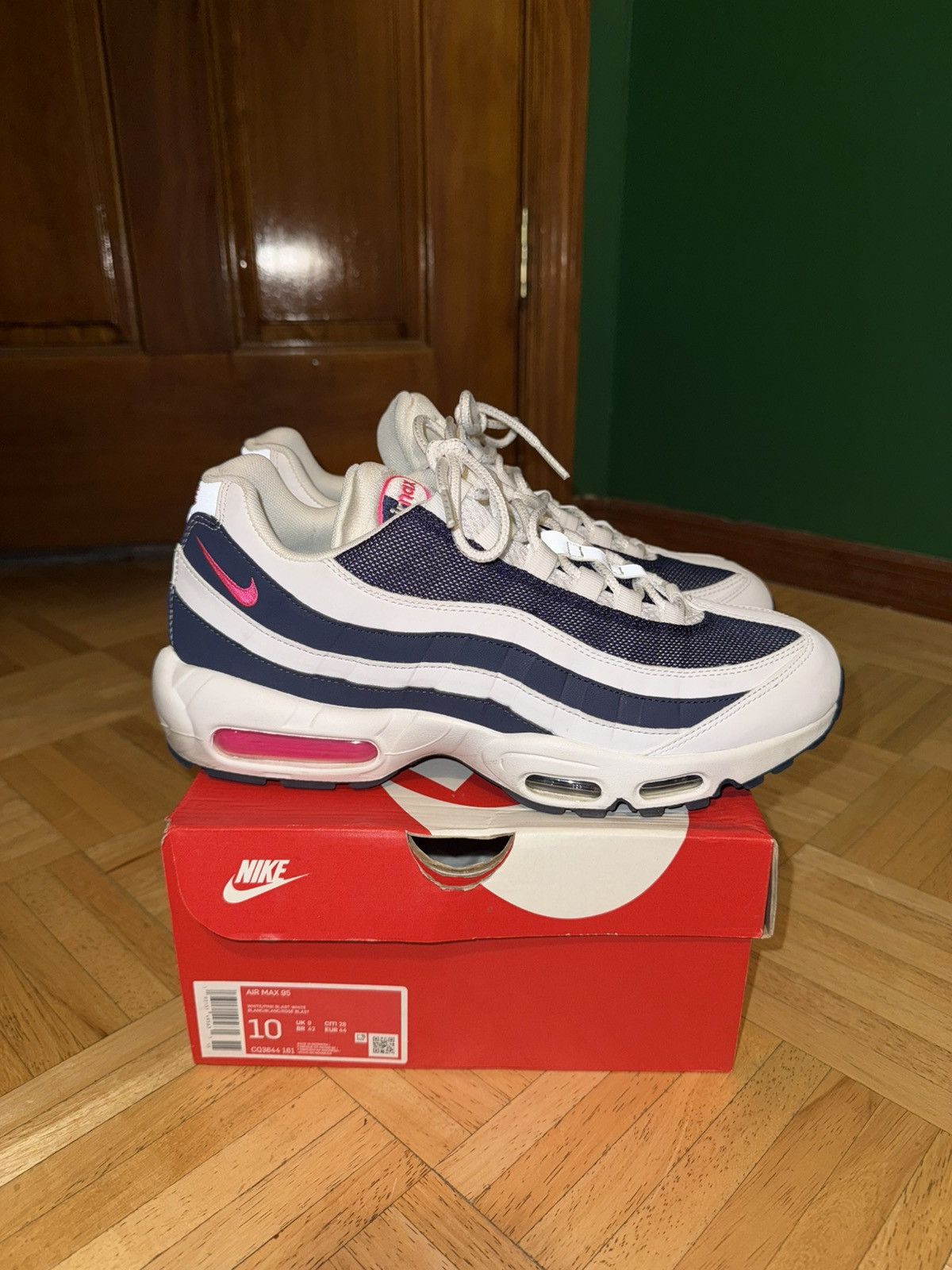 Nike Nike Air Max 95 “Marine Day Blue” Size US 10 / EU 43 - 1 Thumbnail