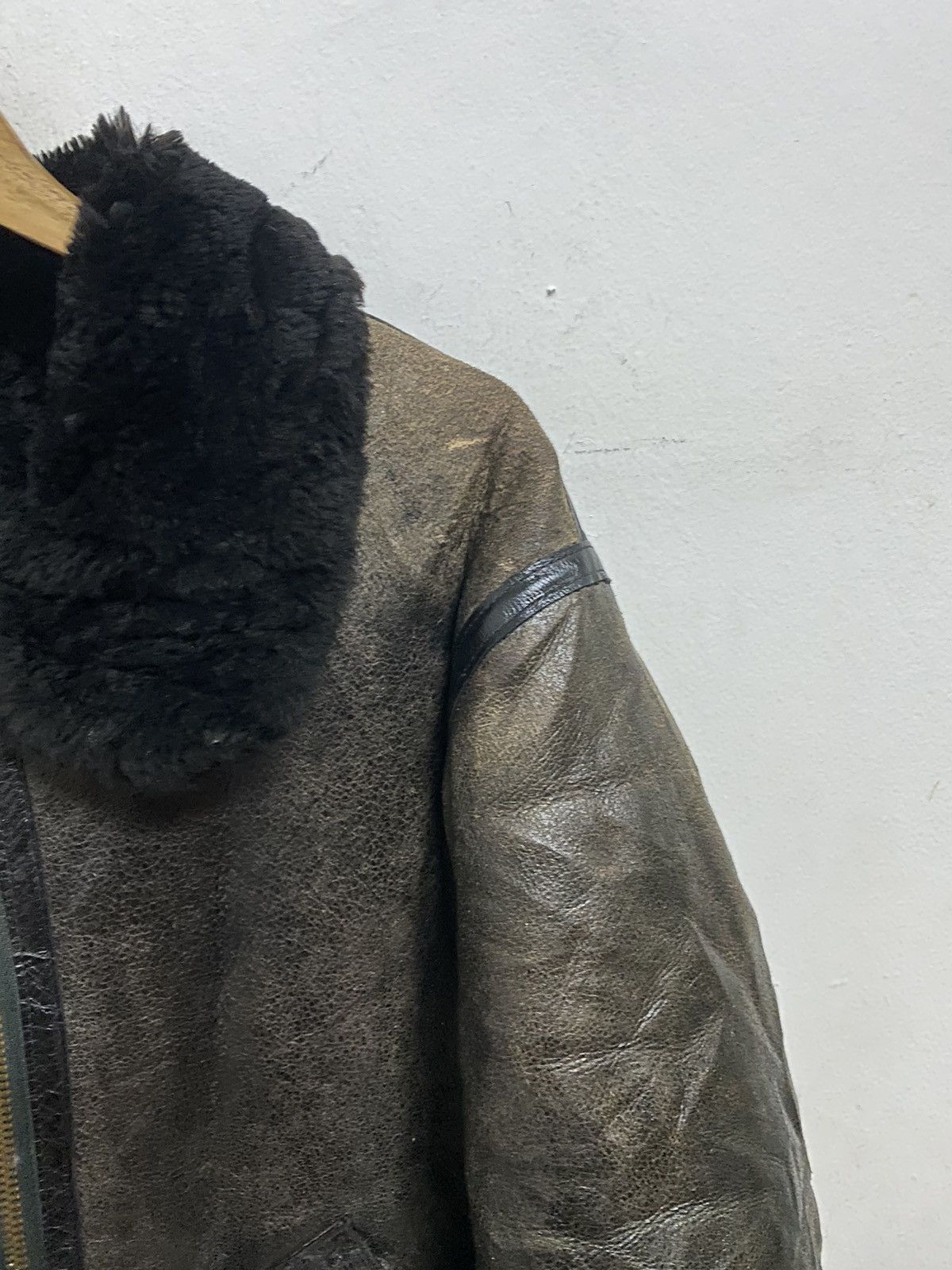 Avirex Avirex Limited B-3 OG 1986 Shearling Sheepskin Jacket Size US M / EU 48-50 / 2 - 4 Thumbnail