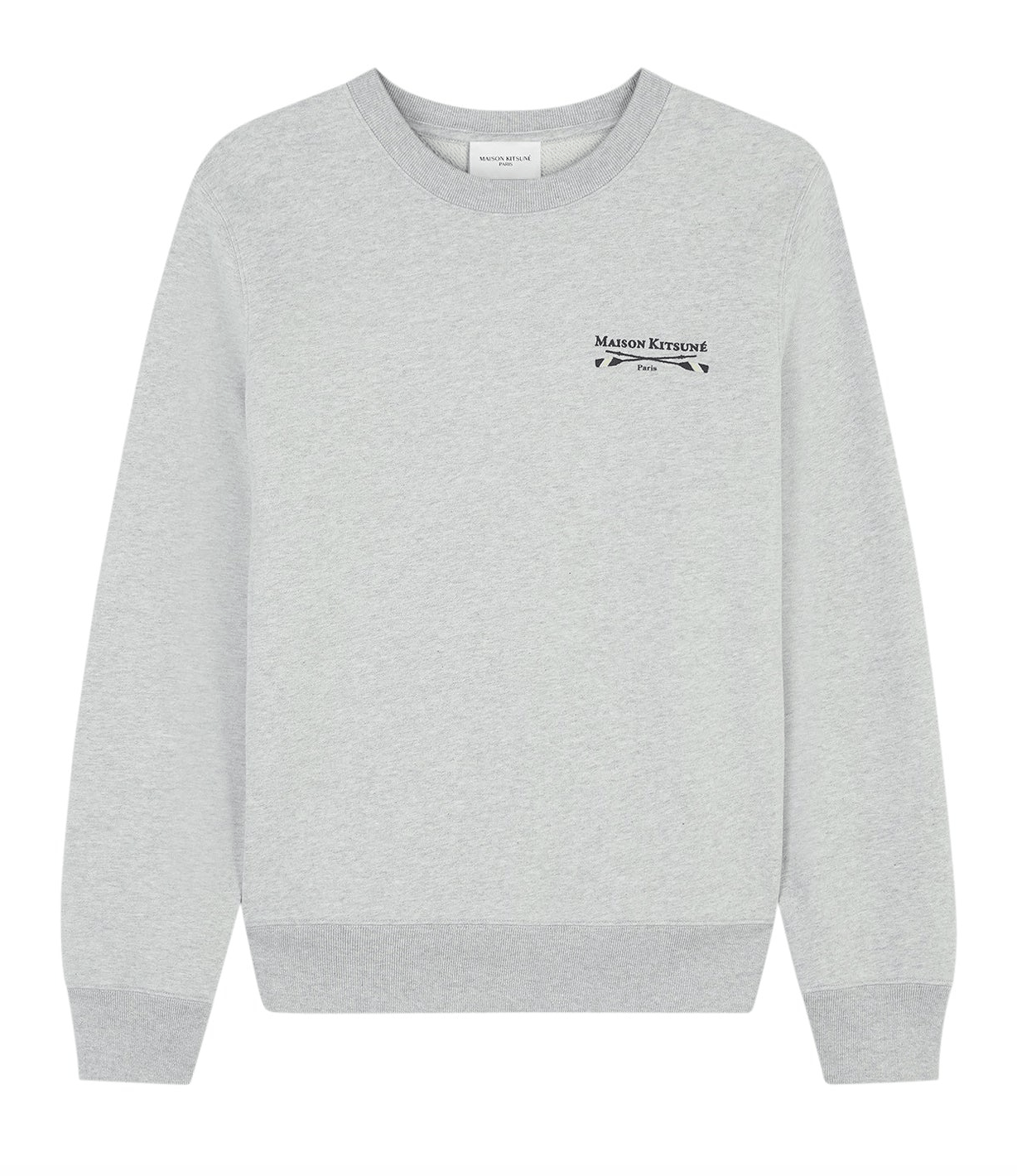 Maison Kitsune Oars Regular Cotton Sweatshirt Size US L / EU 52-54 / 3 - 1 Thumbnail