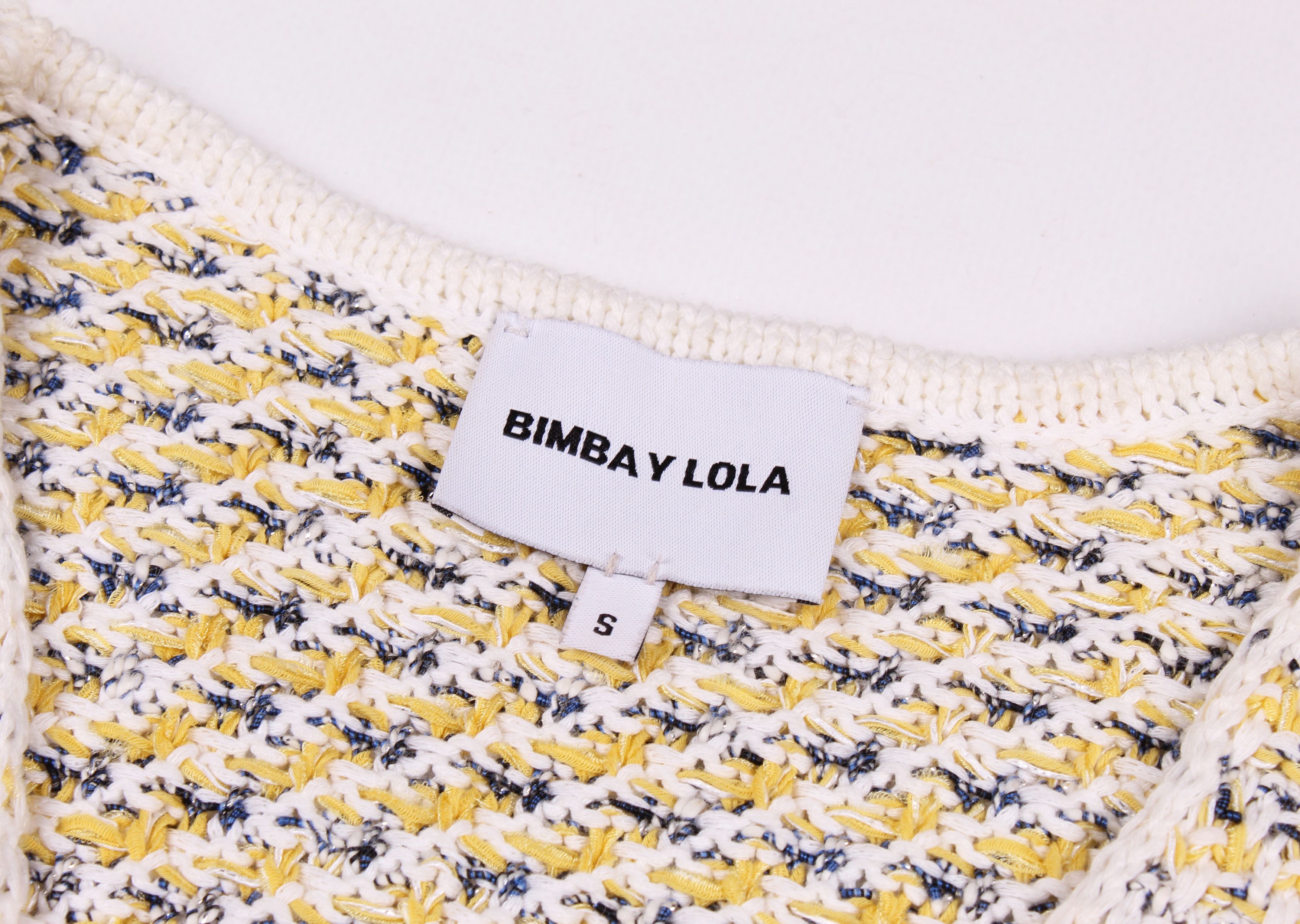 BIMBA Y LOLA Bimba Y Lola Tweed Open Cardigan Blazer Size S / US 4 / IT 40 - 3 Thumbnail