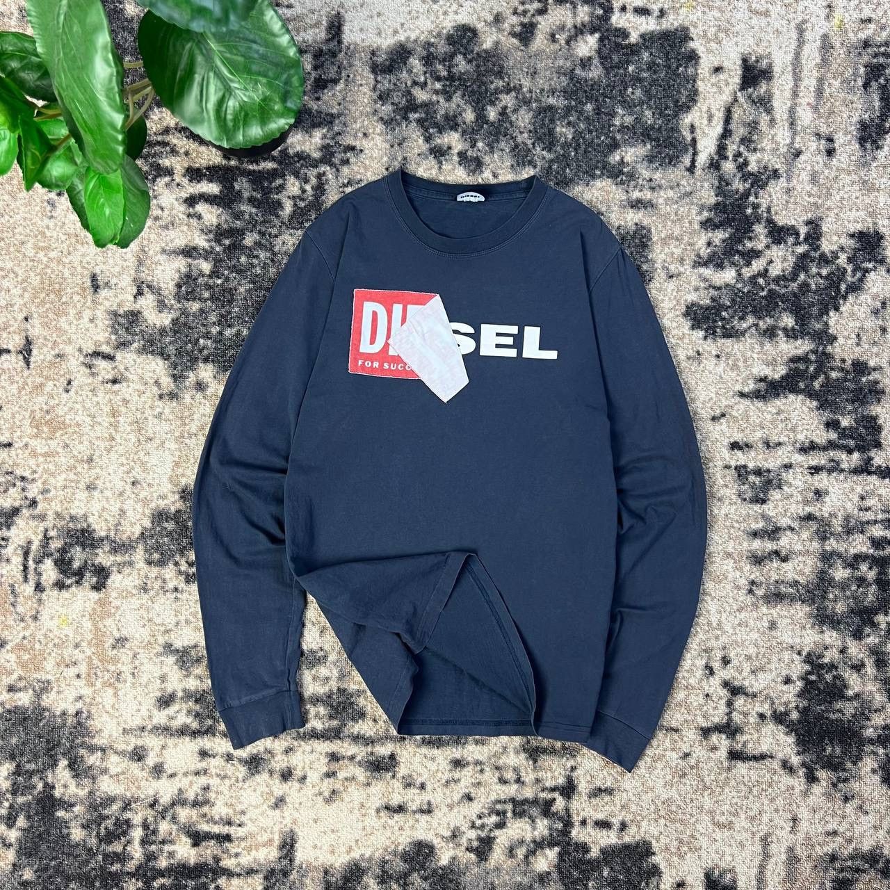 Diesel Diesel Big Logo Vintage Y2K Long Sleeve Streetwear Style Size US M / EU 48-50 / 2 - 1 Thumbnail