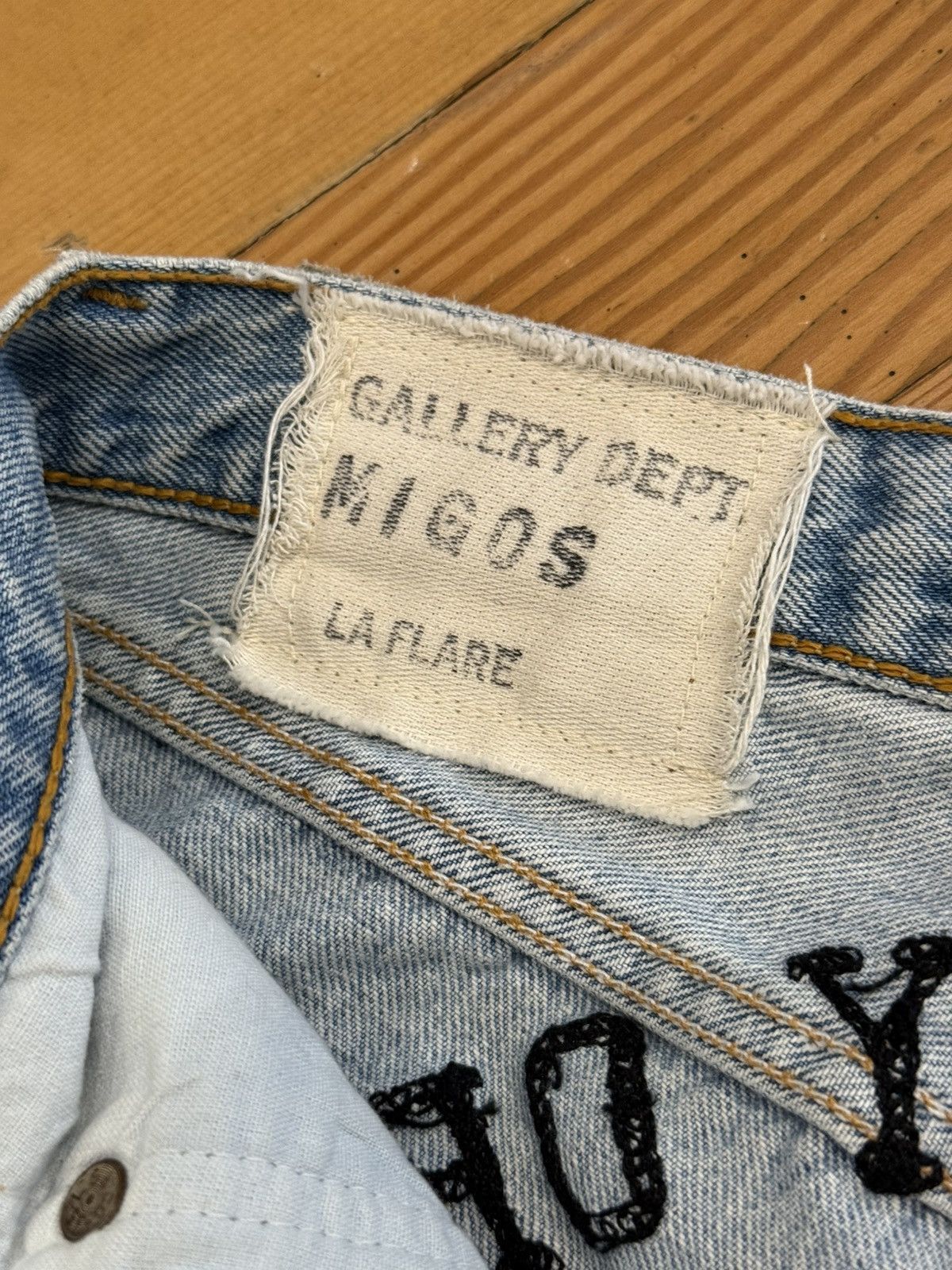 Gallery Dept x Migos Culture 3 La Flare Jeans