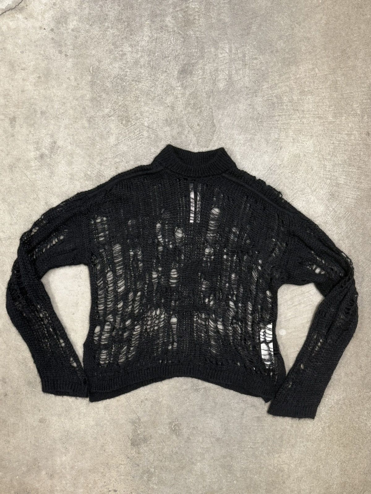 Rick Owens Rick Owens Tommy Spider Knit Sweater Size US S / EU 44-46 / 1 - 2 Thumbnail