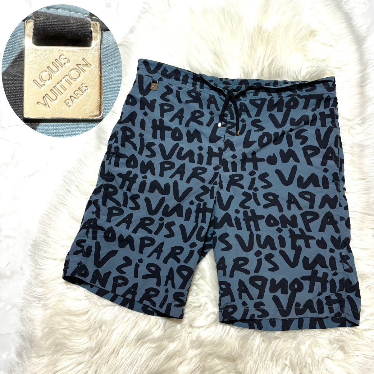 Supreme louis vuitton swim trunks hotsell