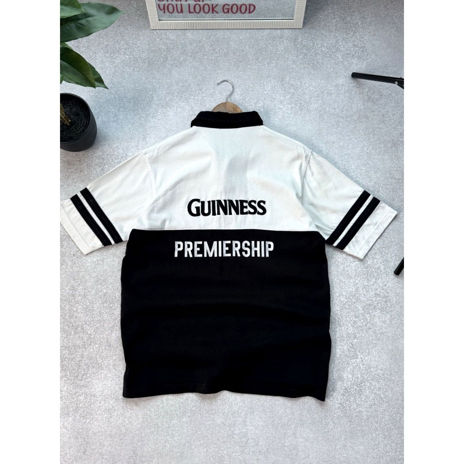 Vintage Guinness Polo T Shirt Rugby Vintage Men L Black Short Sleeve Cotton Polo 90s Classic Guinness Rugby Premium Rugby Shirt Mens Size US L / EU 52-54 / 3 - 5 Thumbnail