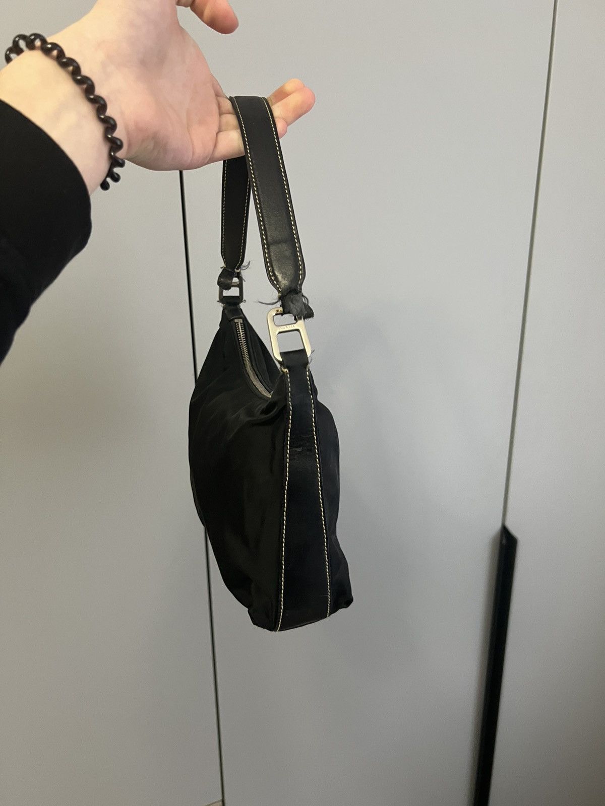 Prada Prada Nylon Handle bags Black With logo Size ONE SIZE - 5 Thumbnail