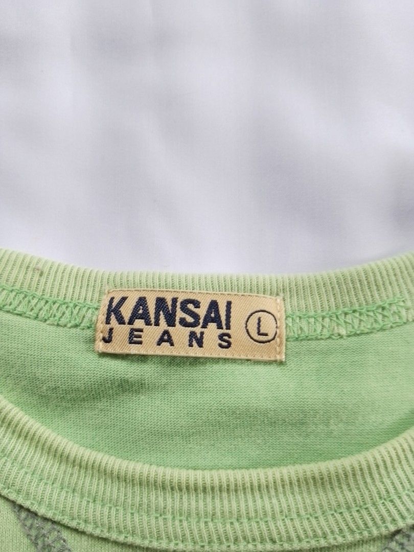 Kansai Yamamoto Vintage Kansai Jeans Tee Size US L / EU 52-54 / 3 - 4 Thumbnail