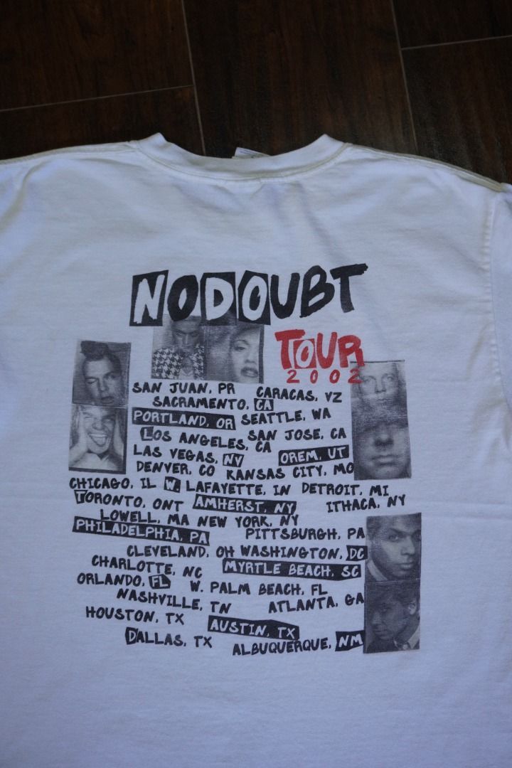 Vintage Vintage Y2K No Doubt 2002 Tour T-Shirt M Size US M / EU 48-50 / 2 - 5 Thumbnail