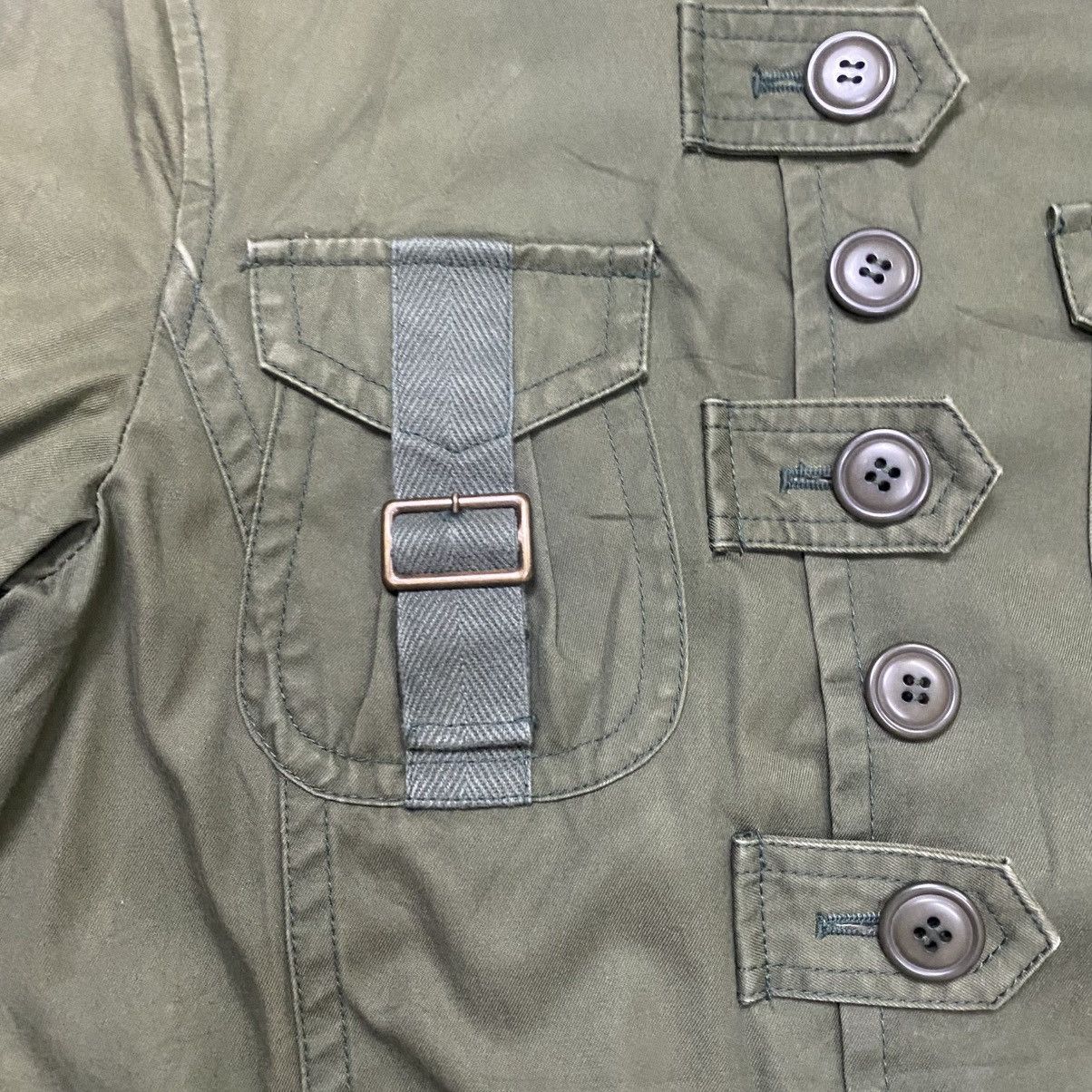 Issey Miyake × Japanese Brand Issey Miyake Sunaokuwahara bondage jacket coat Size M / US 6-8 / IT 42-44 - 13 Thumbnail