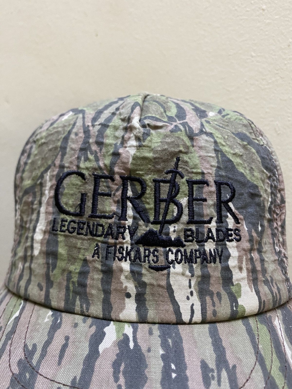 Vintage Vintage Gerber Blades Camo USA Cap Size ONE SIZE - 2 Thumbnail
