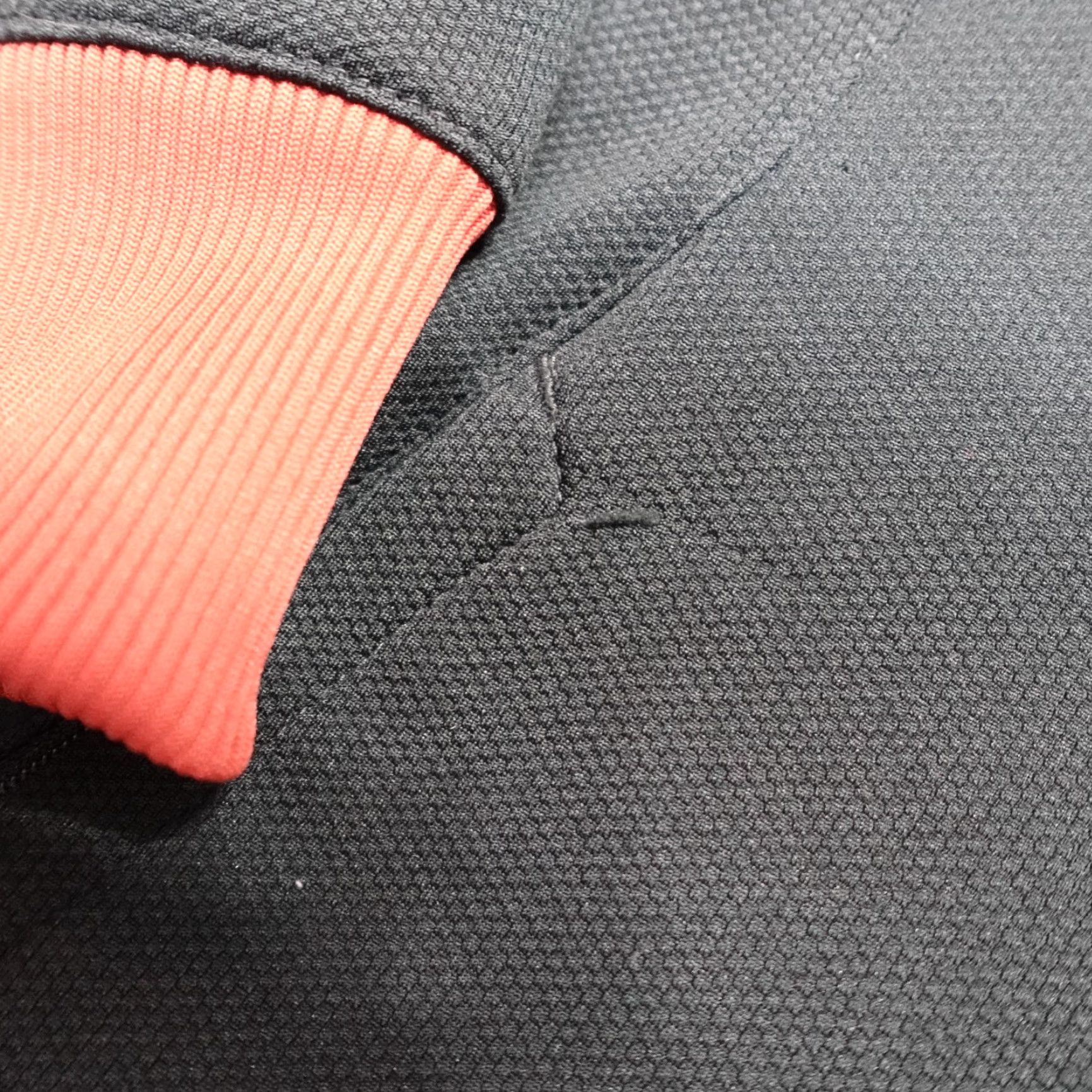 Nike **Vintage Nike Track Jacket Black XL Full Zip Red Trim Basketball Y2K** User: Vintage Nike Track Jacket Black Full Zip Red Trim XL Basketball Y2K Size US XL / EU 56 / 4 - 4 Thumbnail