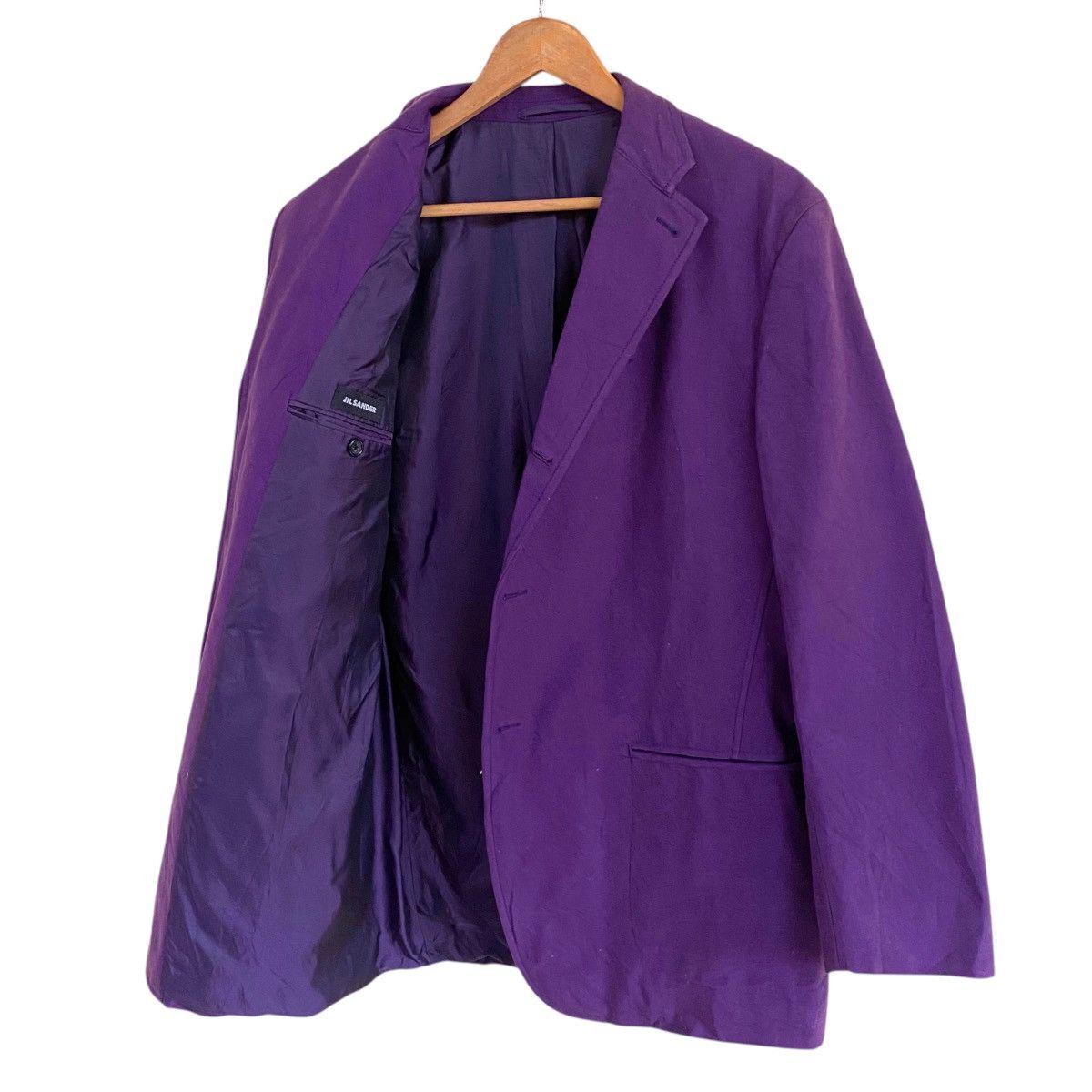 Jil Sander 💥 JIL SANDER AW11 MOLESKIN PURPLE JACKET JOKER STYLE Size US L / EU 52-54 / 3 - 8 Thumbnail