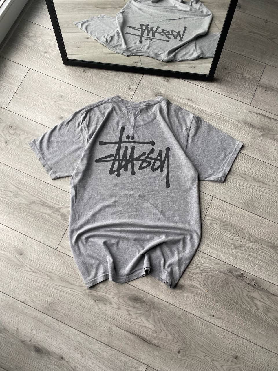 Stussy × Vintage Vintage 90's Stussy Big Logo Boxy T-shirt M Rare Size US M / EU 48-50 / 2 - 5 Thumbnail