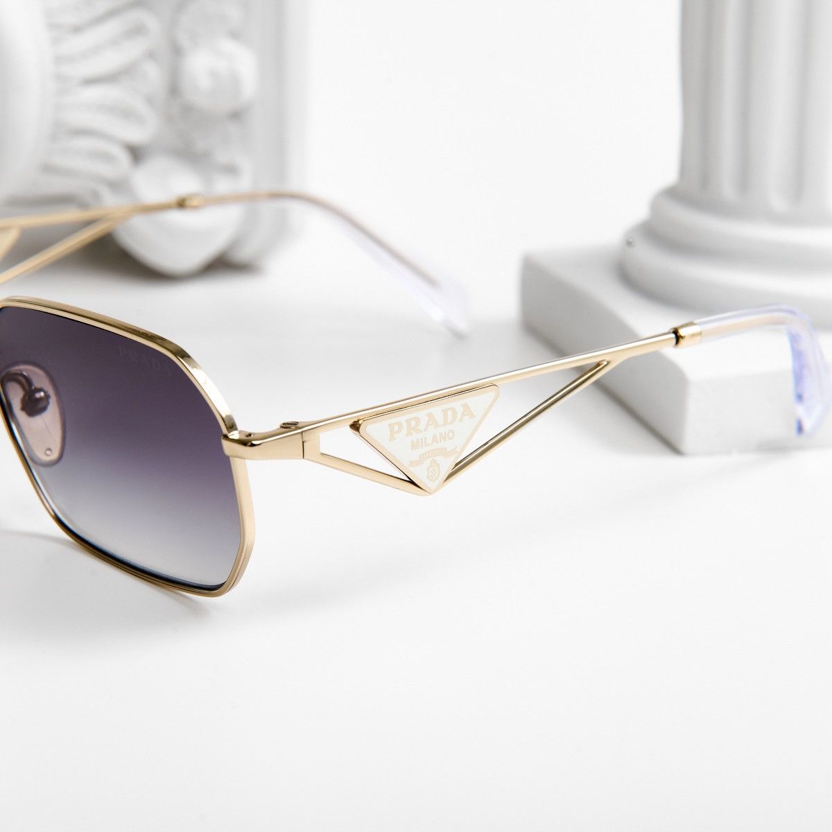 Prada PRADA 0PR A51S ZVN30C SUNGLASSES Size ONE SIZE - 3 Thumbnail