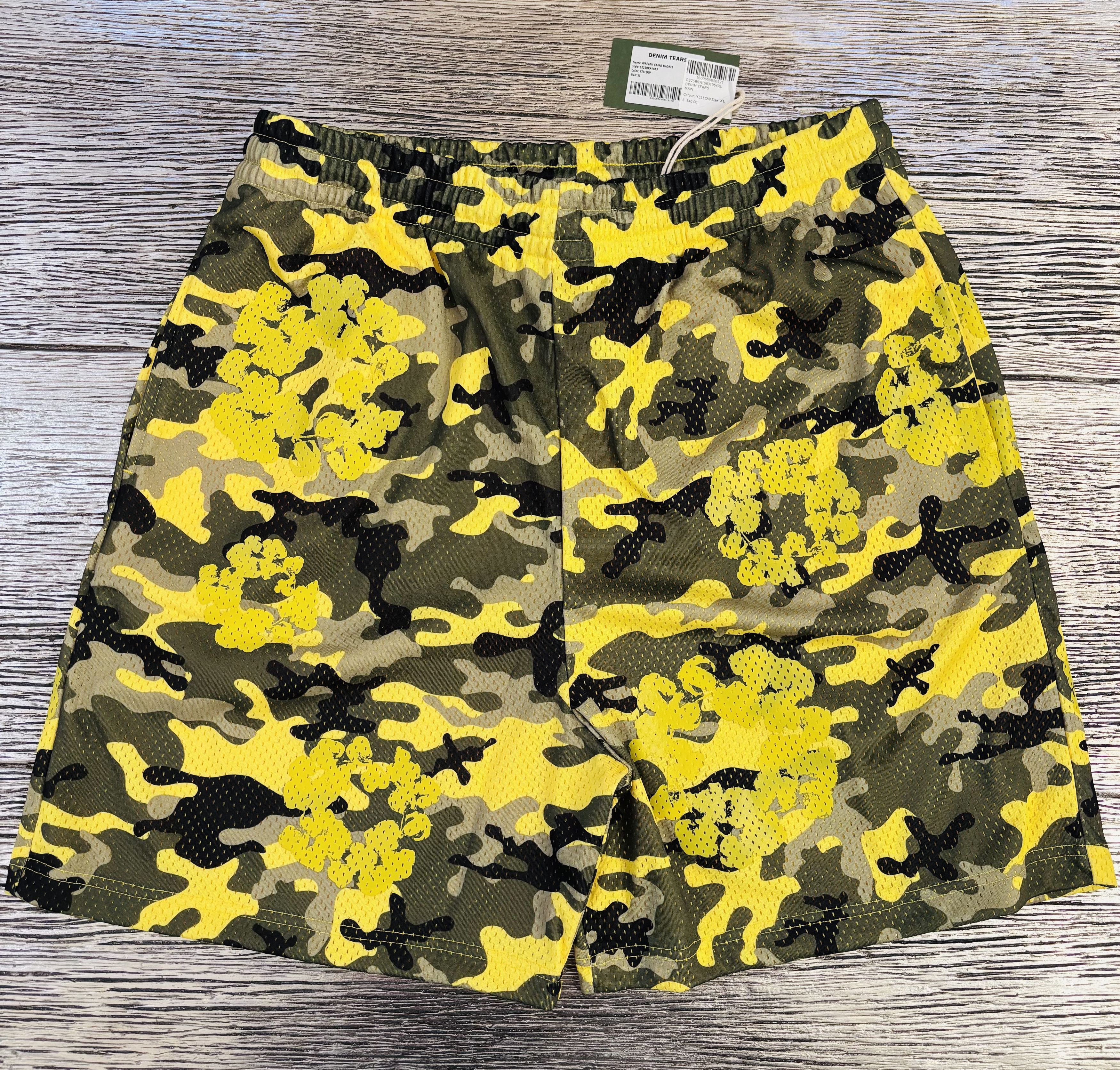 DENIM TEARS Denim Tears x Stussy Jamaica High Khaki Short Brown