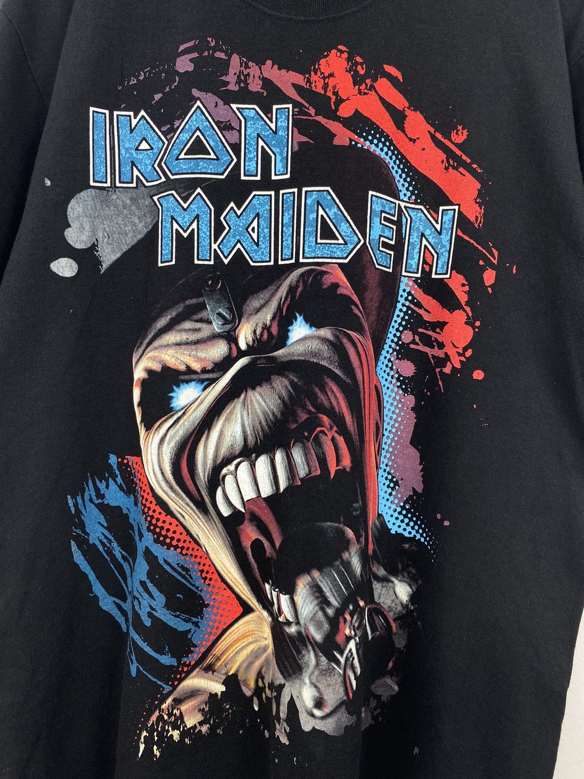 Band Tees Y2K Iron Maiden T Shirt Tee Metallica Slayer Pantera Size US L / EU 52-54 / 3 - 2 Thumbnail