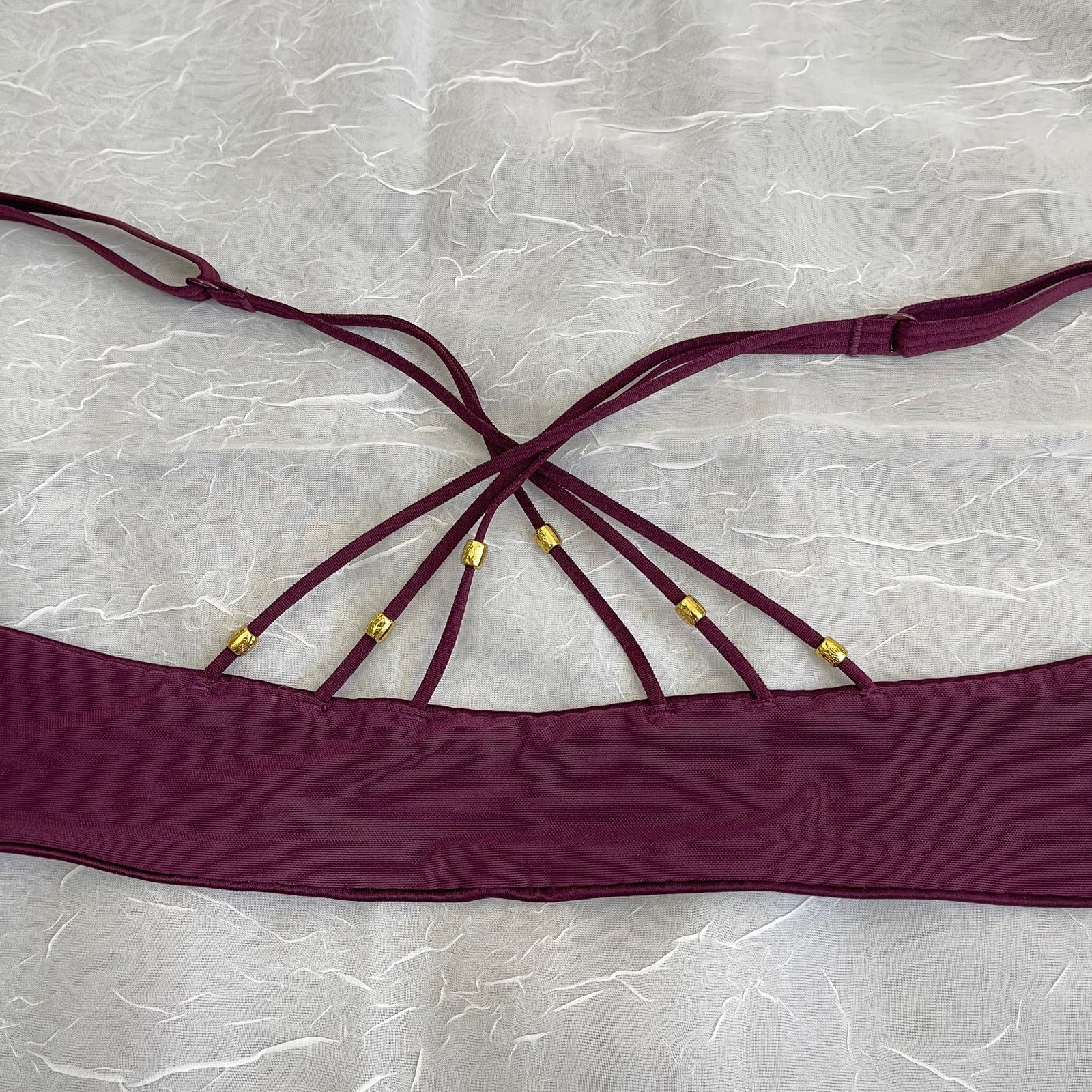 Victoria's Secret Victoria’s Secret Very Sexy Push Up Purple Gold 32 A NWT Size ONE SIZE - 15 Thumbnail