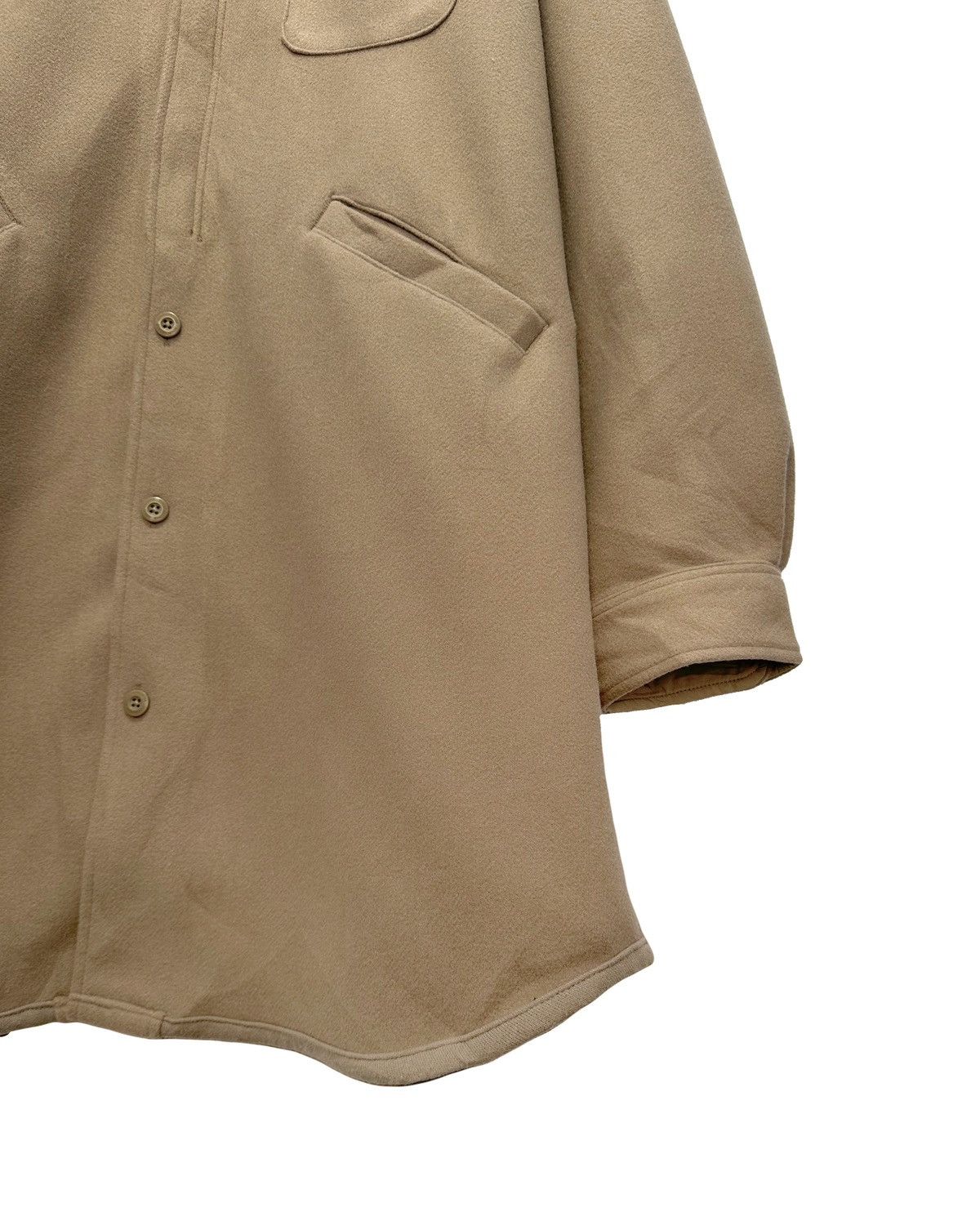 GU × Jun Takahashi × Undercover Gu x Undercover Knit Melton Long Shirt Size US L / EU 52-54 / 3 - 3 Thumbnail