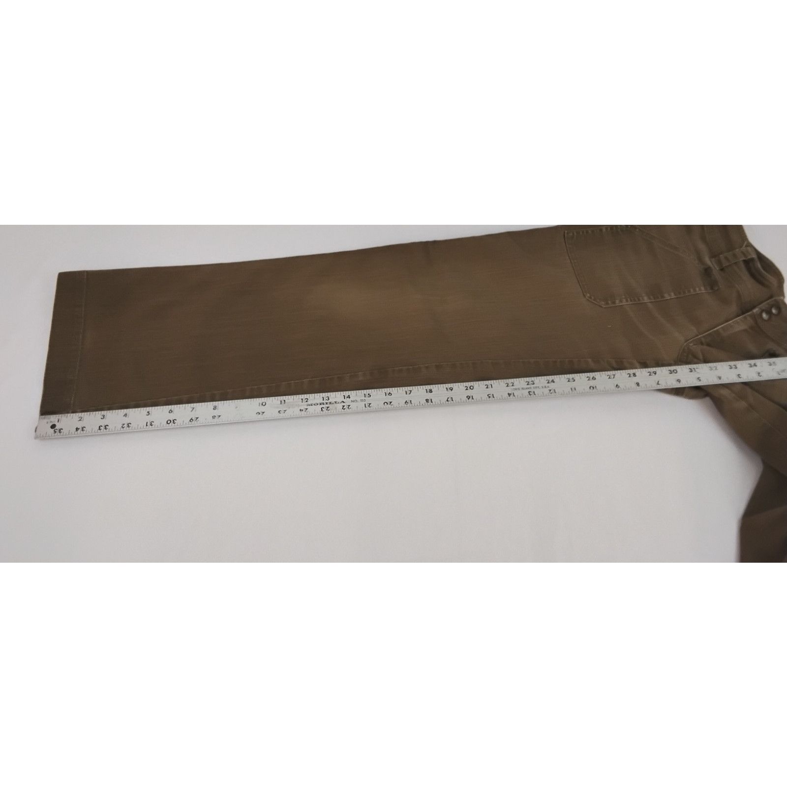 Kuhl Kuhl Low Rise Jeans Women's 4 (29x30) Brown Denim Size 29" - 7 Thumbnail